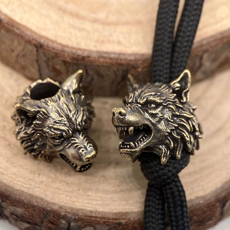 Wolf Cutter Lanyard Beads Pendants Cutter Lanyard Keychains Wolf Lanyard Beads