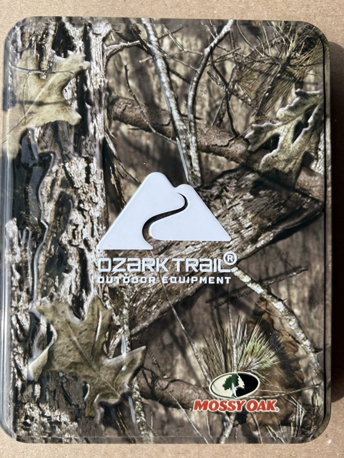 Ozark Trail Outdoor Equipment 4 Piece Combo Set Knife Multi tool Money Clip &Tin