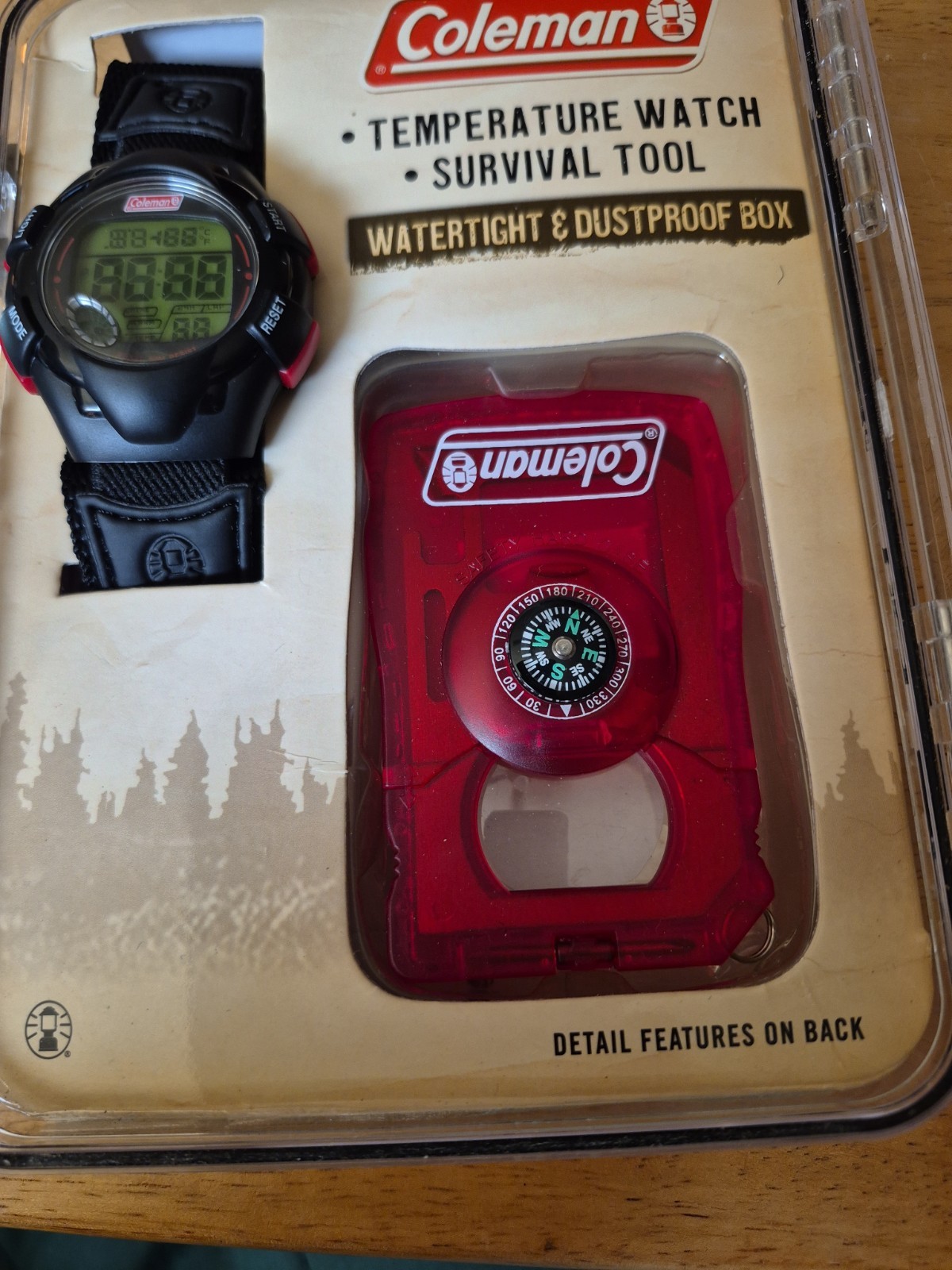 Coleman Chronographic Watch Survival Tool – New Battery