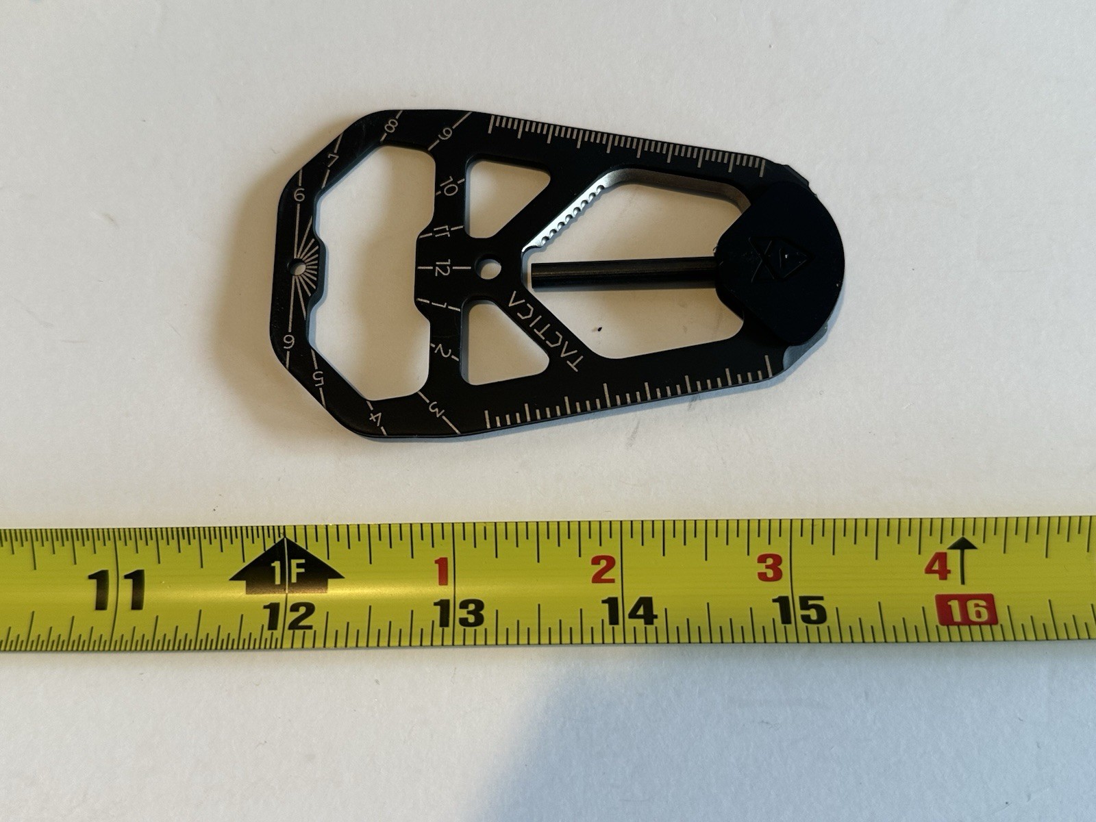 Tactica M.020 Multi-Tool Camping Card Firestarter Peg Puller Rope Cutter New NIB