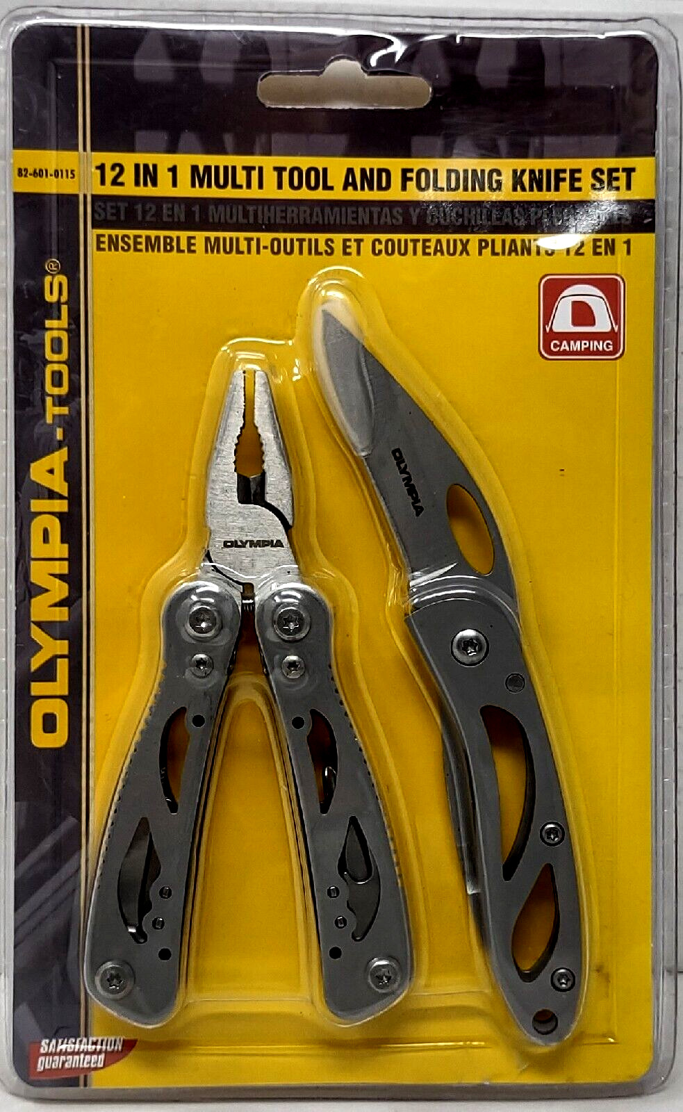 Olympia Tools 12 In 1 Multi Tool And Folding Knife Set Sealed