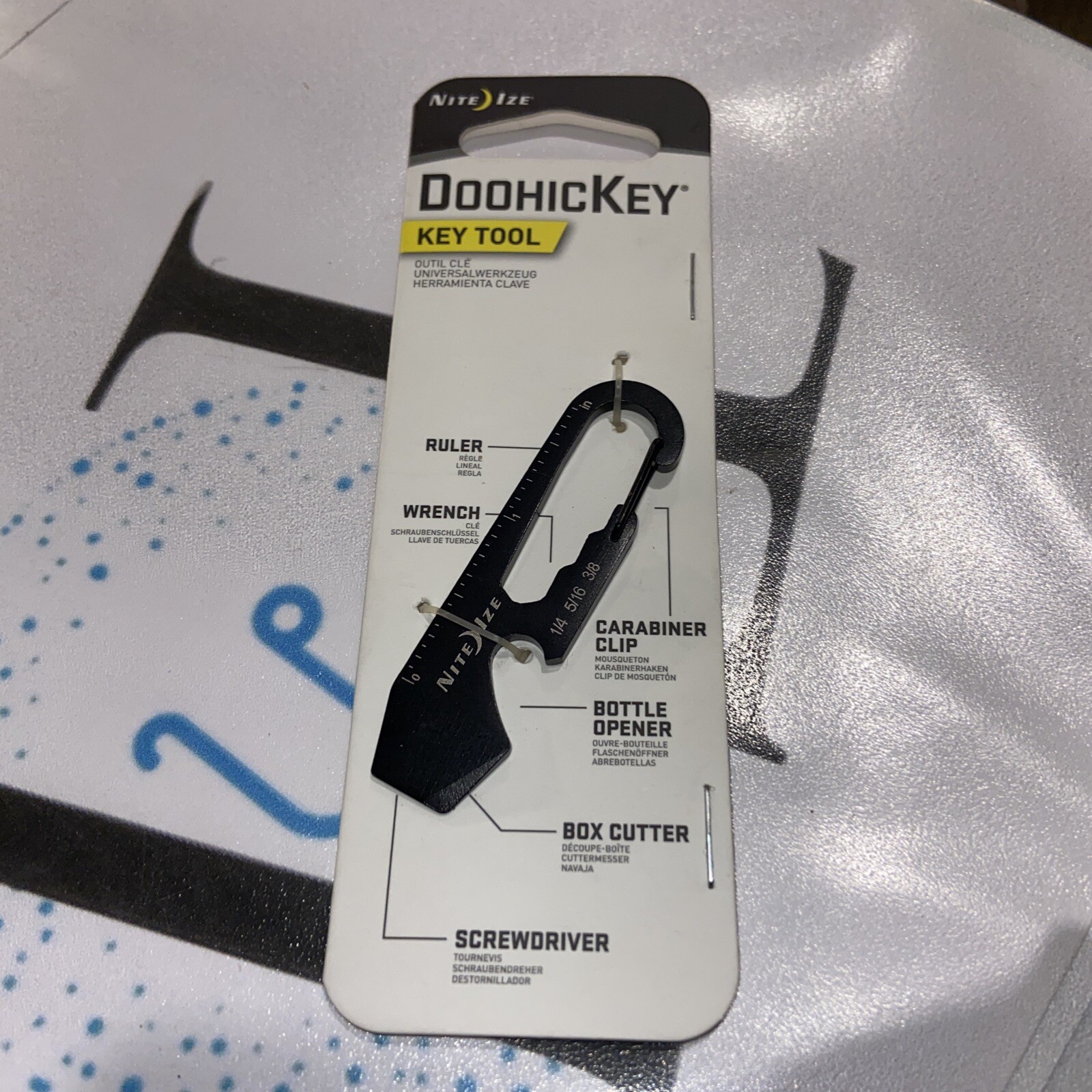New Nite Ize Doohickey Tool Ruler Wrench Bottle Opener Box Cutter Screwdriver