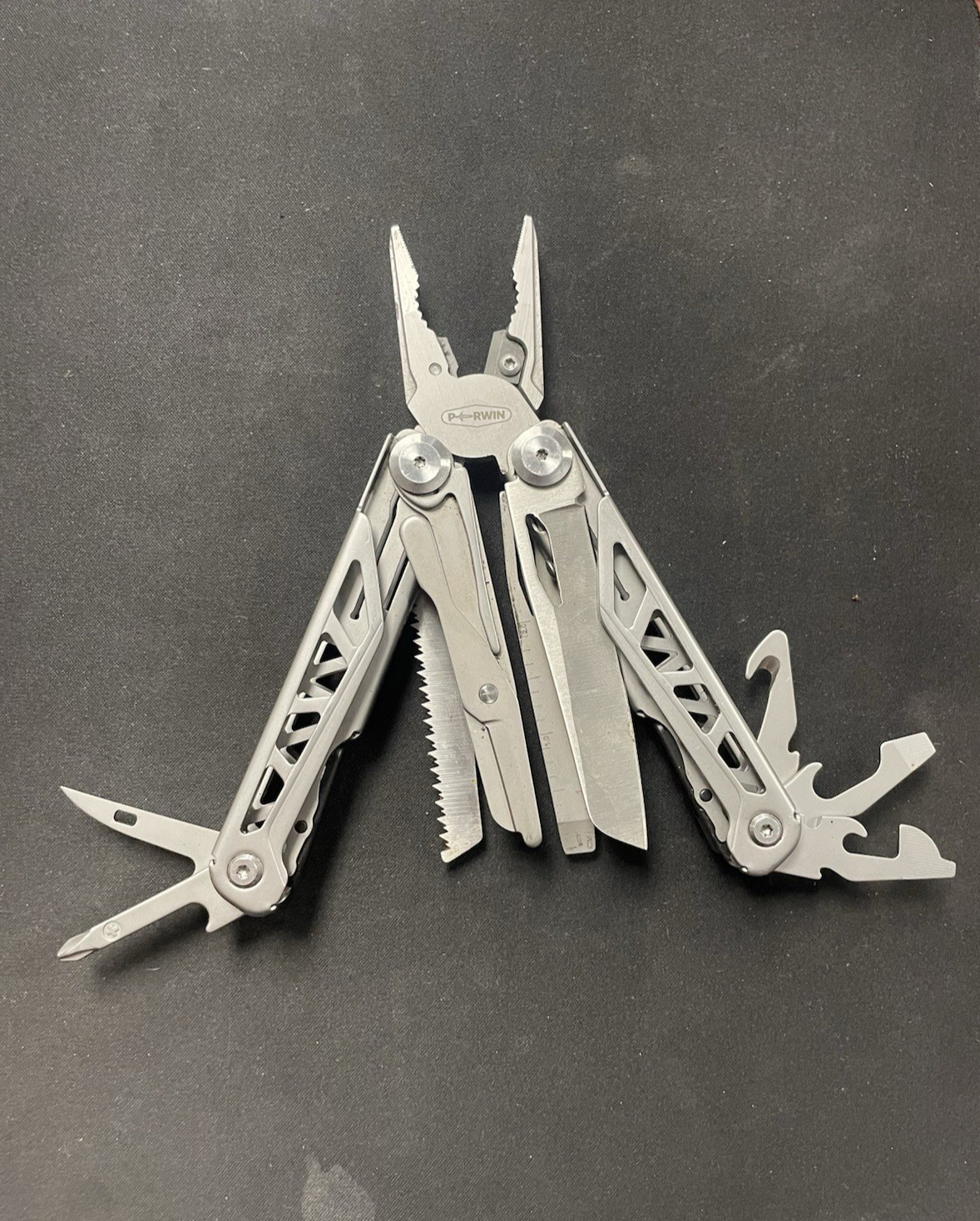 Perwin Multi Tool Stainless Butterfly Design Replaceable Cutters / Knife