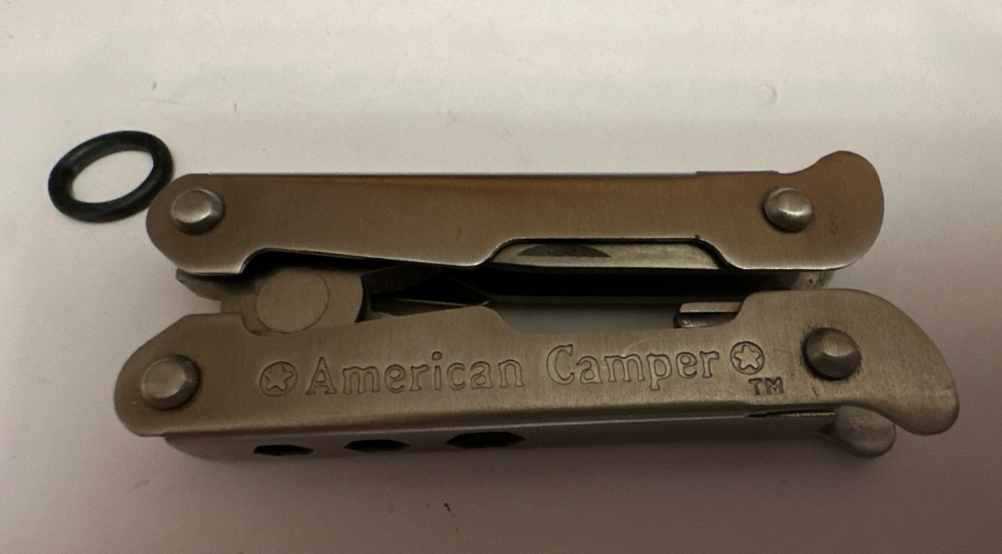 American Camper & KR TOOLS Stainless Steel Multi purpose Tool/knifes. 2 Knives!