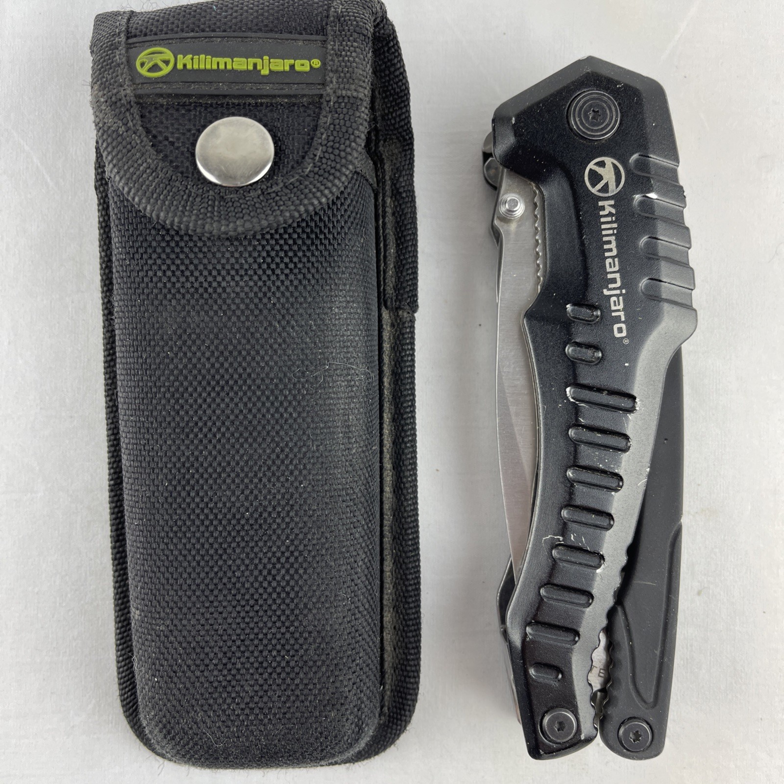 KILIMANJARO MAGNUS MULTI TOOL PLIERS SAW KNIFE BOTTLE OPENER W/ CASE