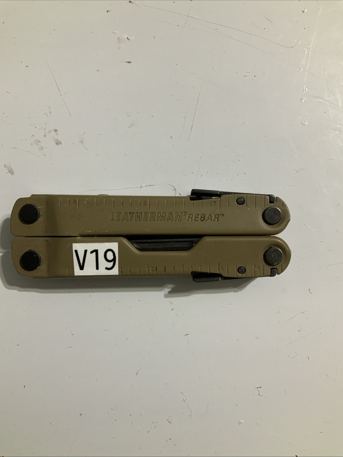 Leatherman Rebar Multitool with Replaceable Wire Cutters Coyote Tan – V19