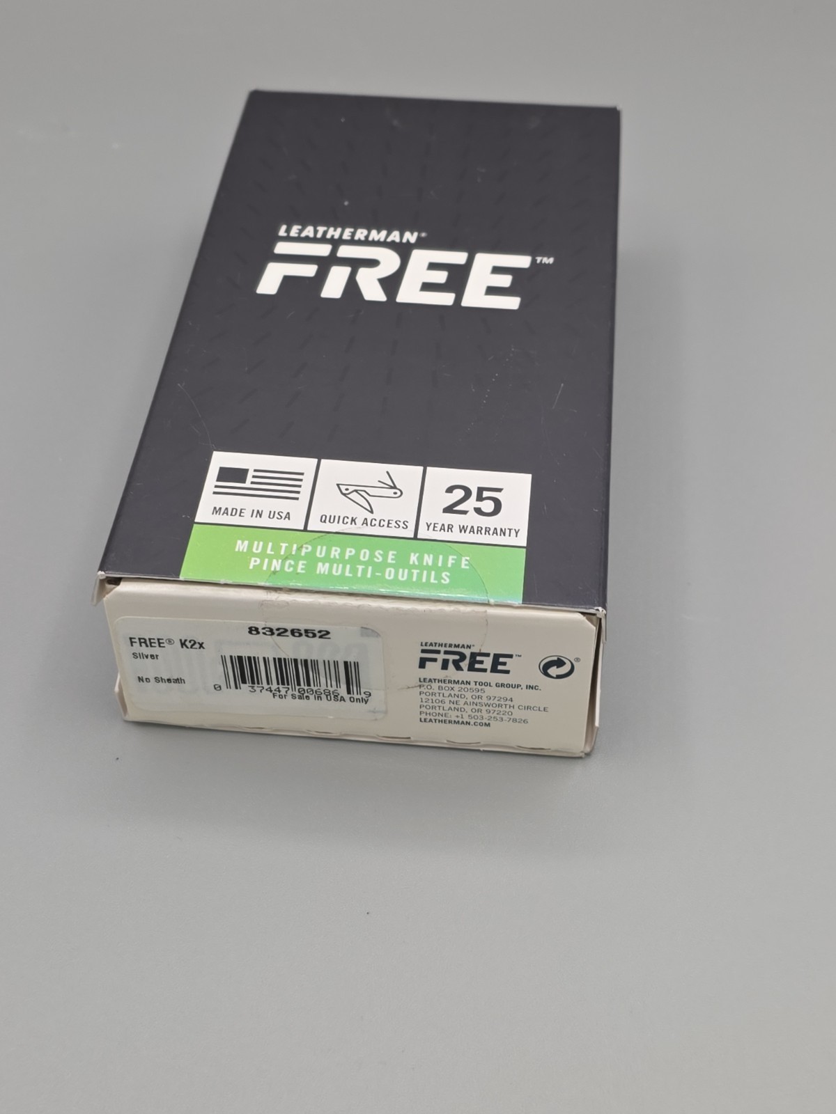 Leatherman FREE K2x Swiss Army Knife – Silver (832652)