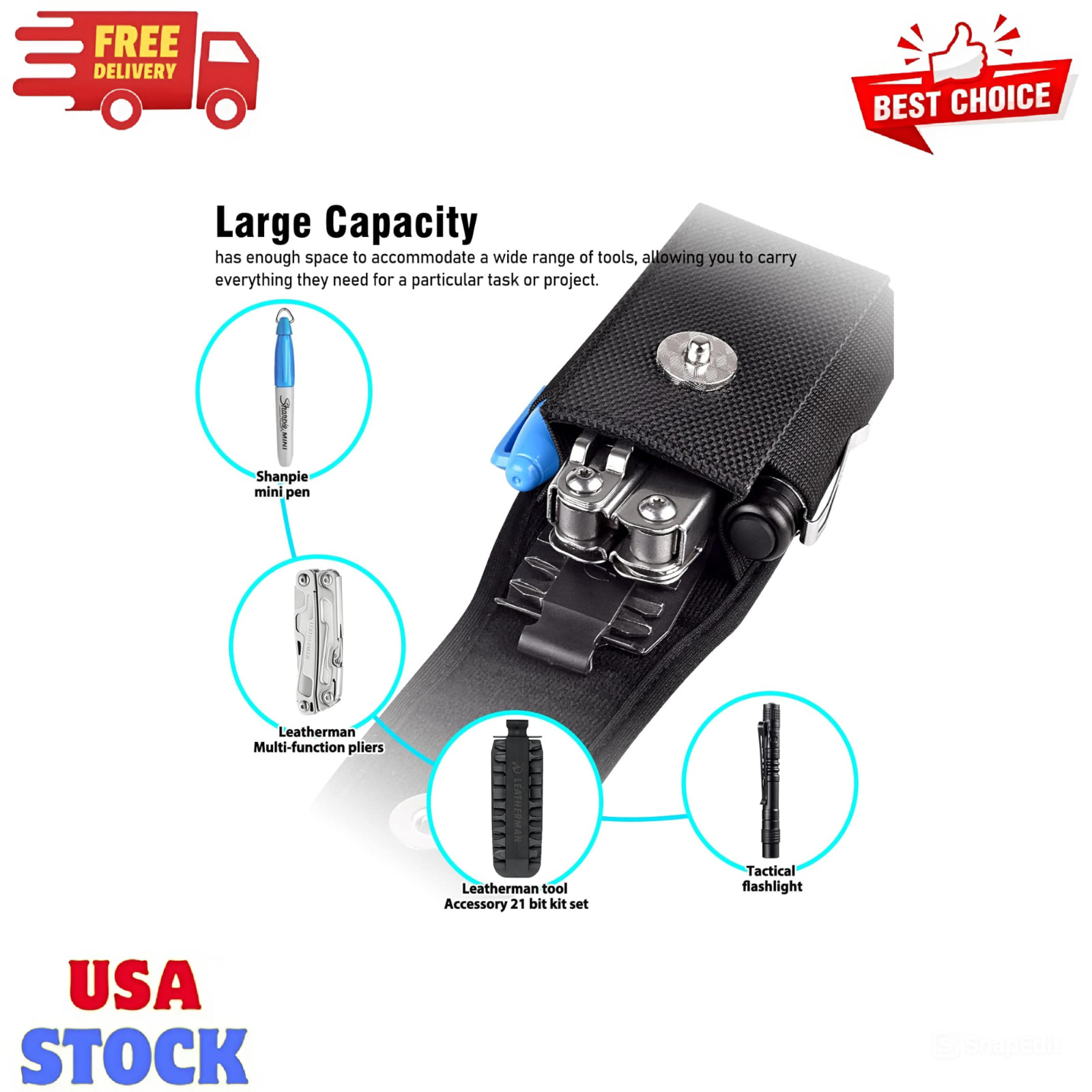 Multitool Sheath Compatible with Leatherman EDC Belt Organizer Tool Holster …