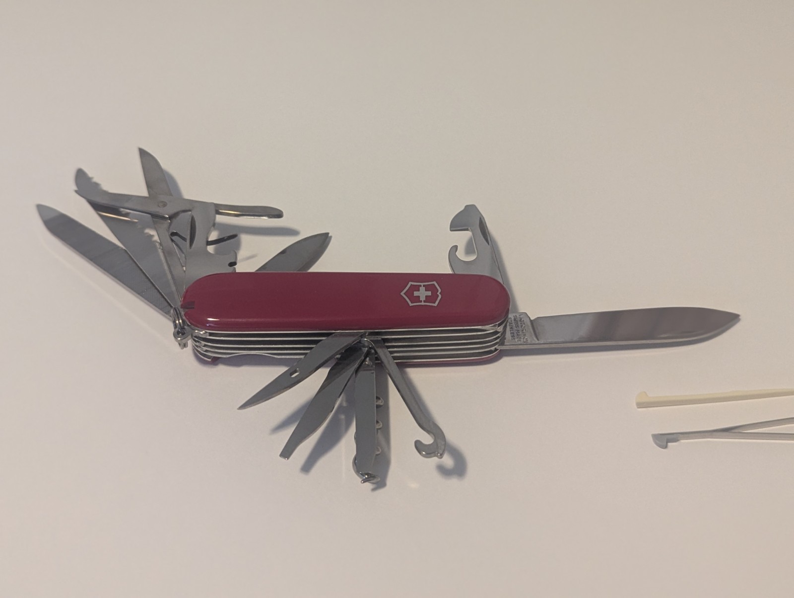 Victorinox Ranger Swiss Army Knife Red 91mm Multi-Tool EDC Knife Saw Scissors