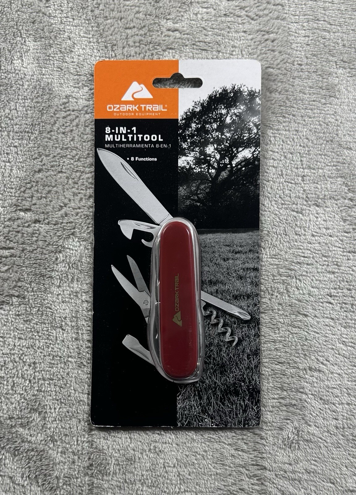 Ozark Trail 8-In-1 Multitool Pocket Knife Camping Hiking Survival New Sealed