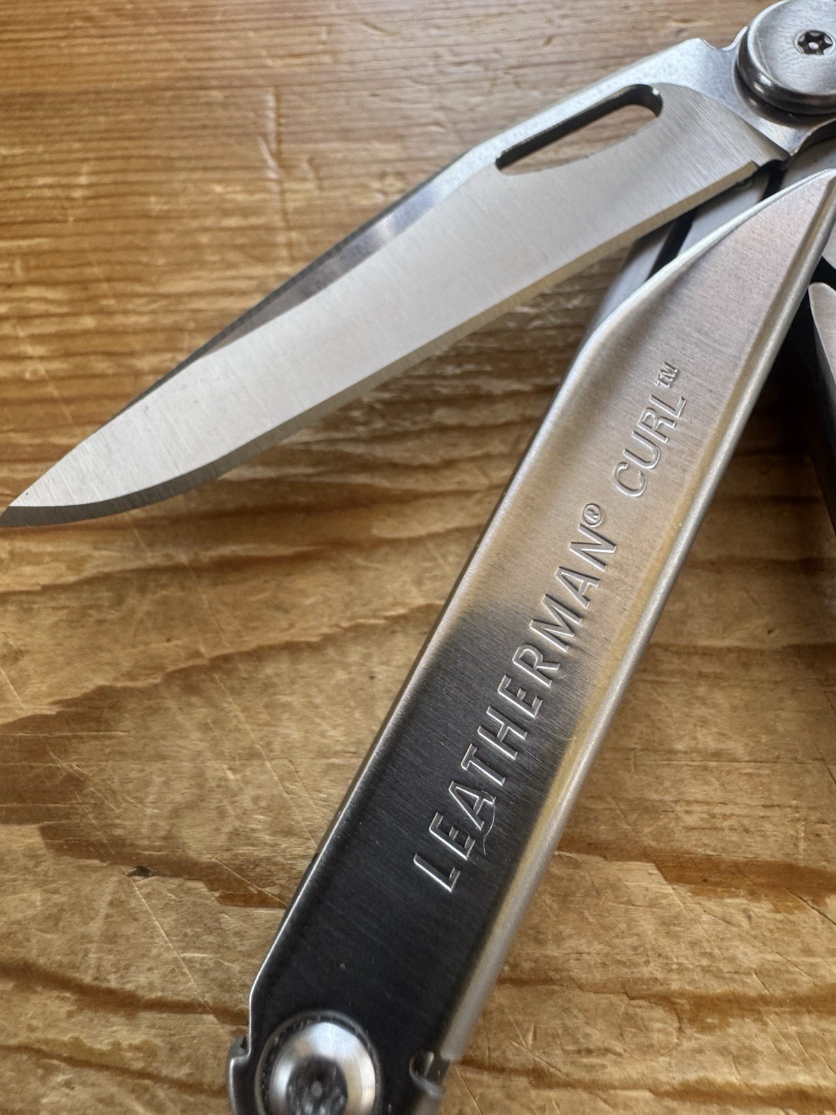 Custom Leatherman Curl Stainless Steel Multi-Tool