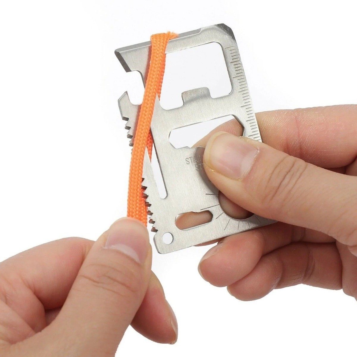 Ozark Trail 10-in-1 Pocket Card Multi-tool Stainless Steel Pocket Knife NEW