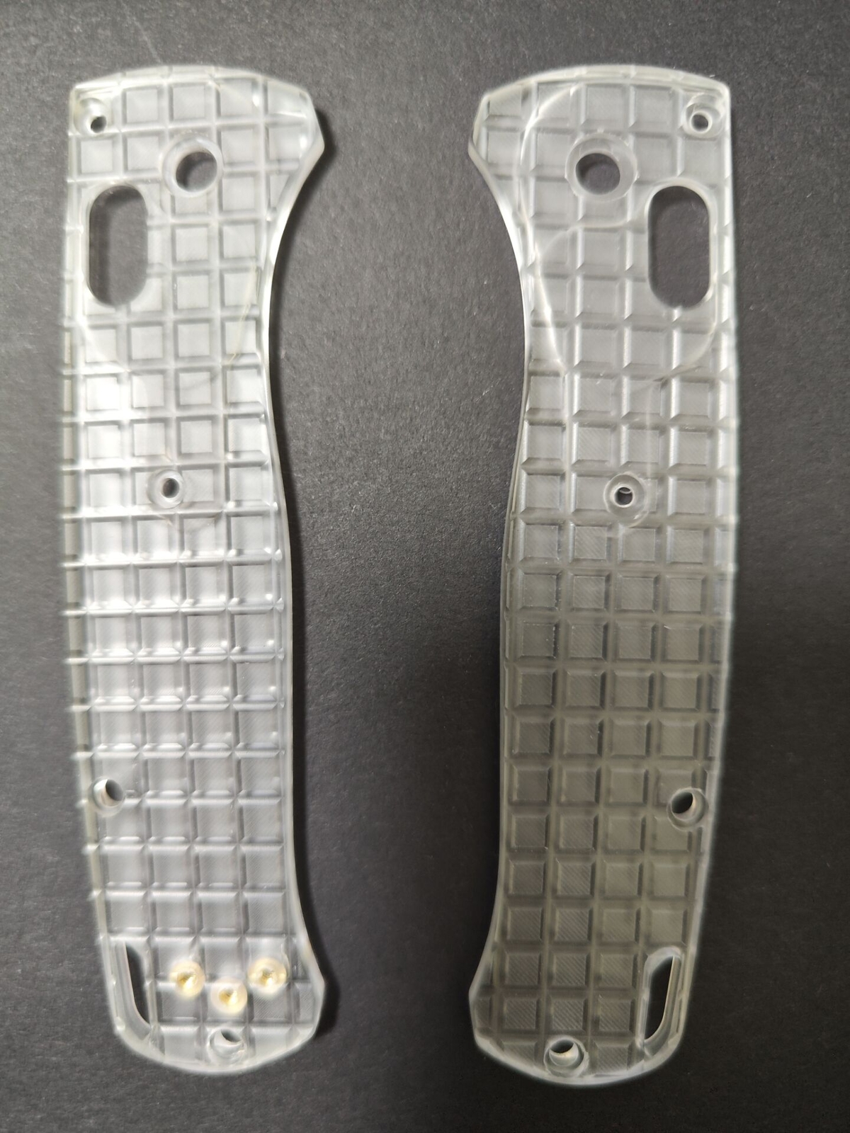New 1 Pair Acrylic Handle Scales for Benchmade Bugout 535 Without Blade