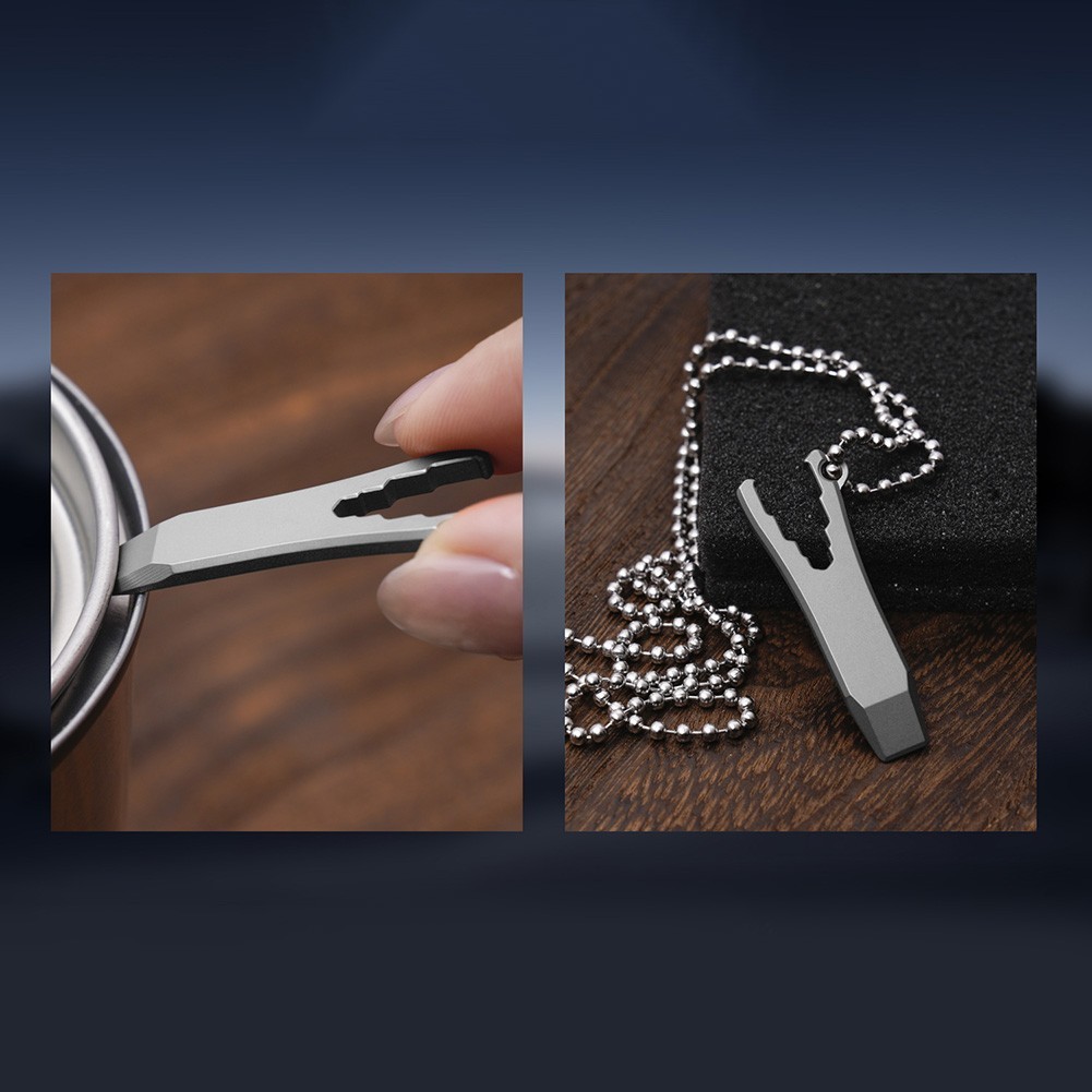 for handy Ti Alloy for CROWBAR for Opening Bottles and Screws in Outdoor