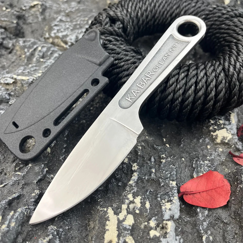1119 Wrench-Style Outdoor Camping Knife 5Cr13MoV Steel Monoblock Blade Ideal for