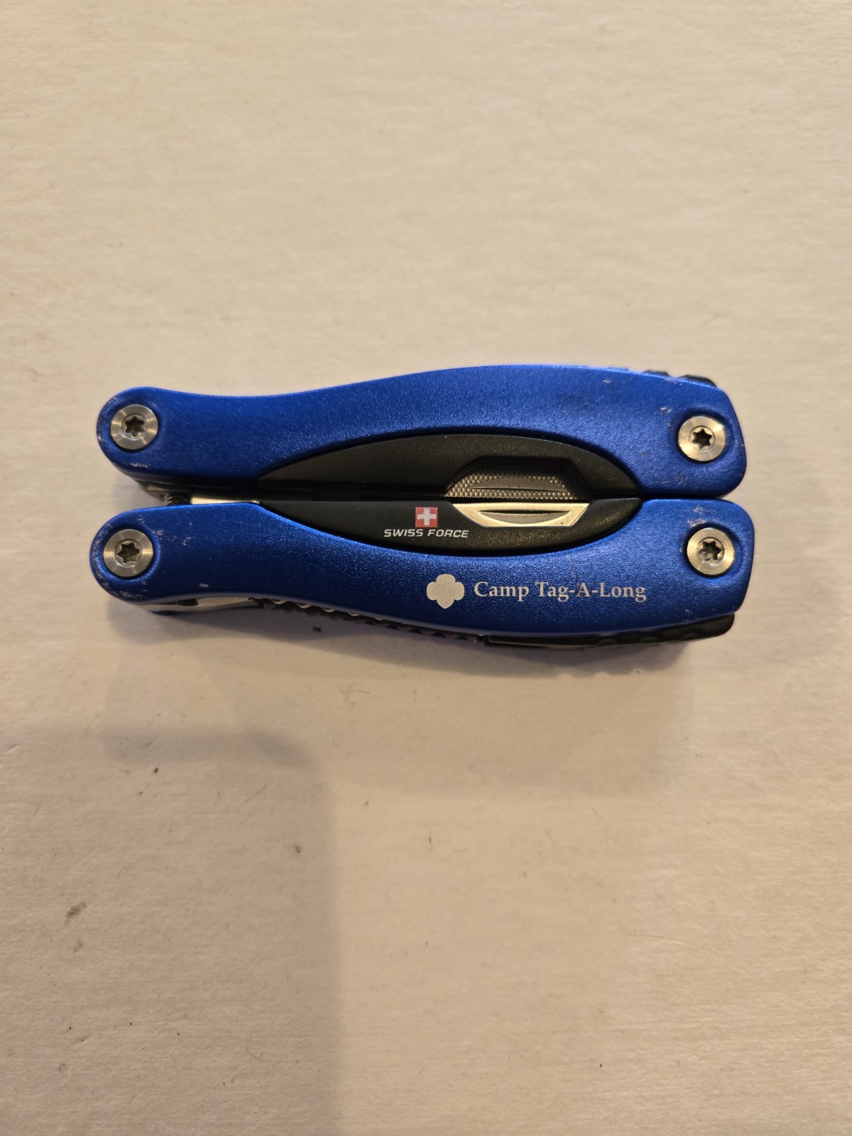 Swiss Force Multi Tool 10 Functions, Blue – (TSA Confiscated)