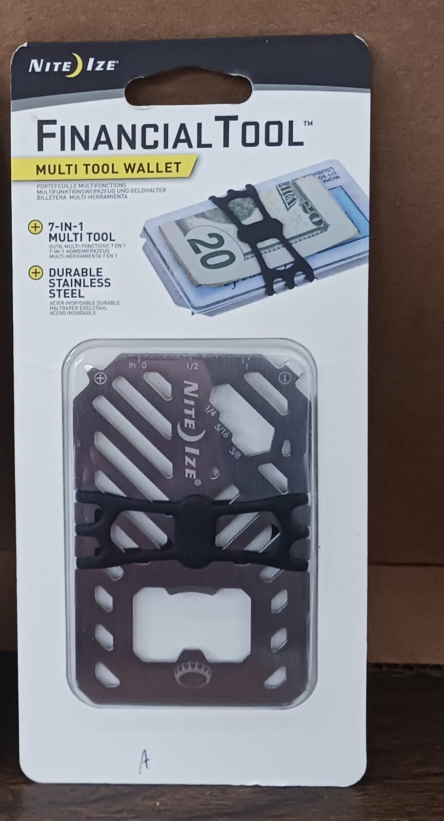 Night Ize – Financial Tool – 7 In 1 Multi Tool Wallet – 2 Pack – **NEW**
