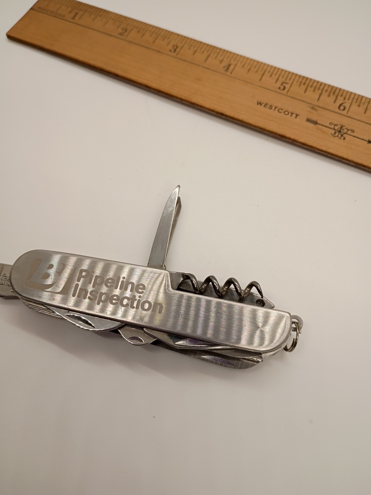 BJ Pipeline Inspection Stainless Rostfrei 10 Tool Pocket Multi-Tool Pre-owned