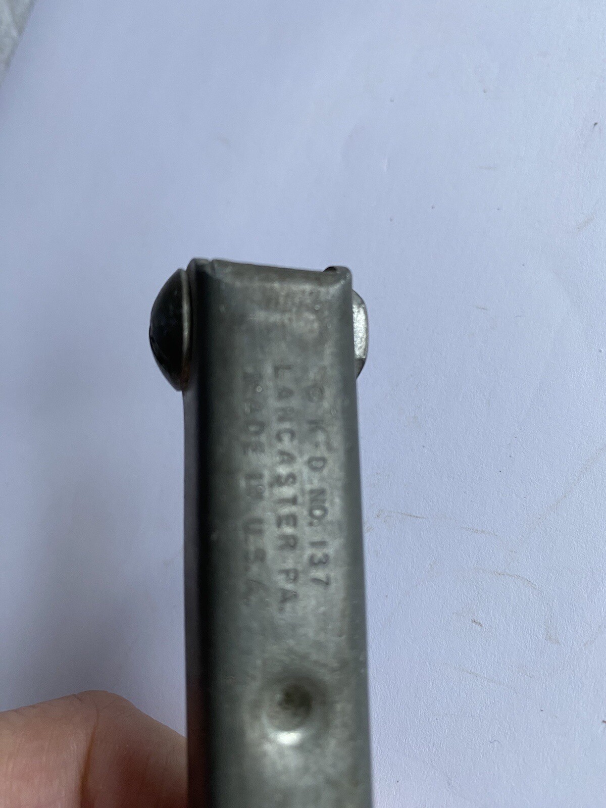 Vintage K-D # 137 Multitool USA 3 1/2″ Phillips Straight Screwdrivers Pick Hook