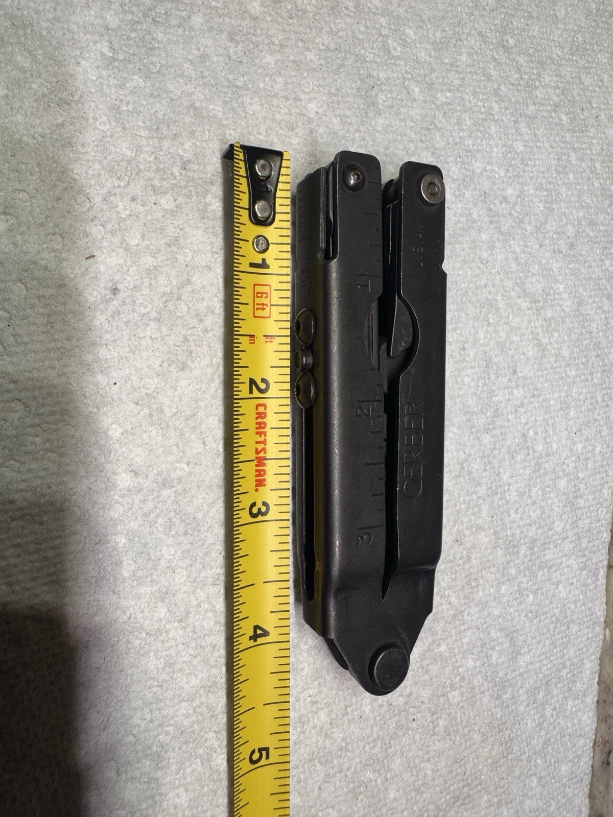 Vintage Gerber MP 3 Multi Tool USA Black w/ Nylon Case