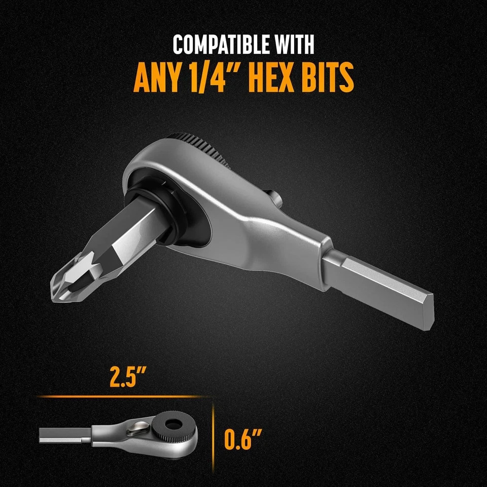 Flat-End Ratchet Driver Designed for Leatherman Models – Compatible with Multi-T
