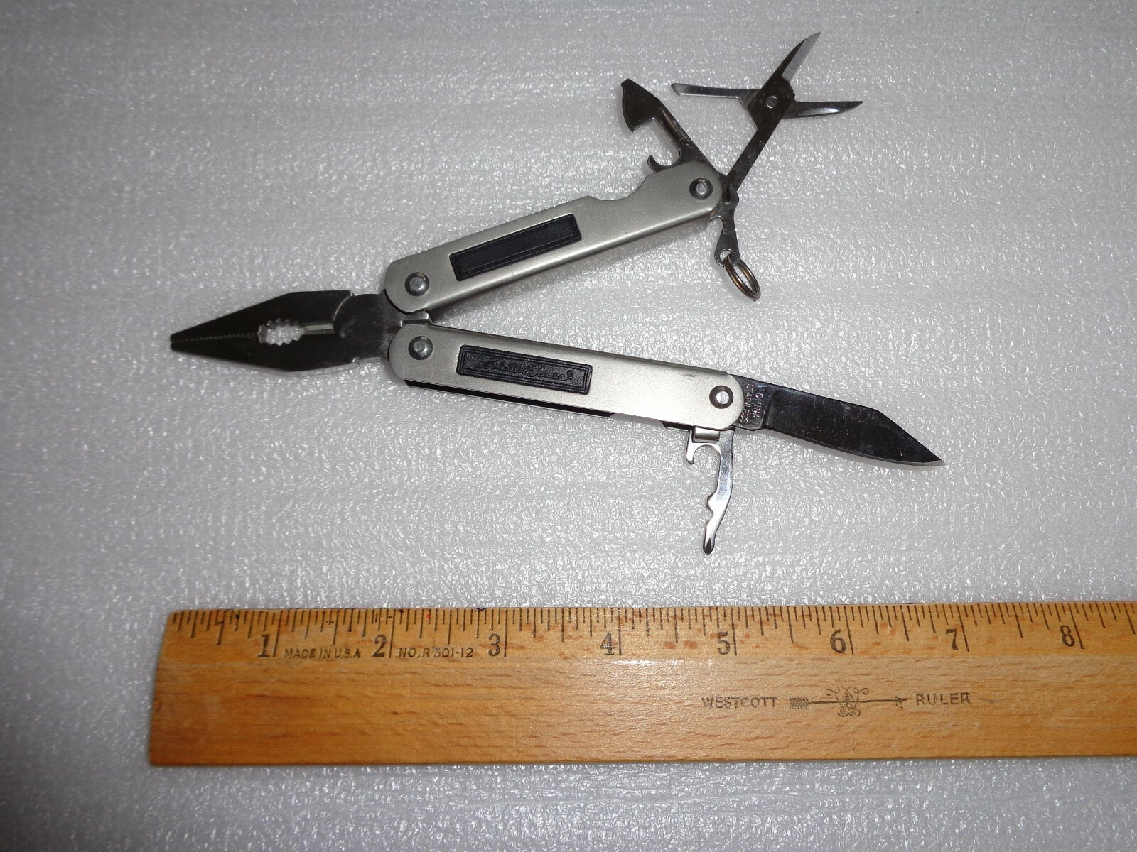 EDDIE BAUER Stainless Steel Pocket Knife, Multiple Tool