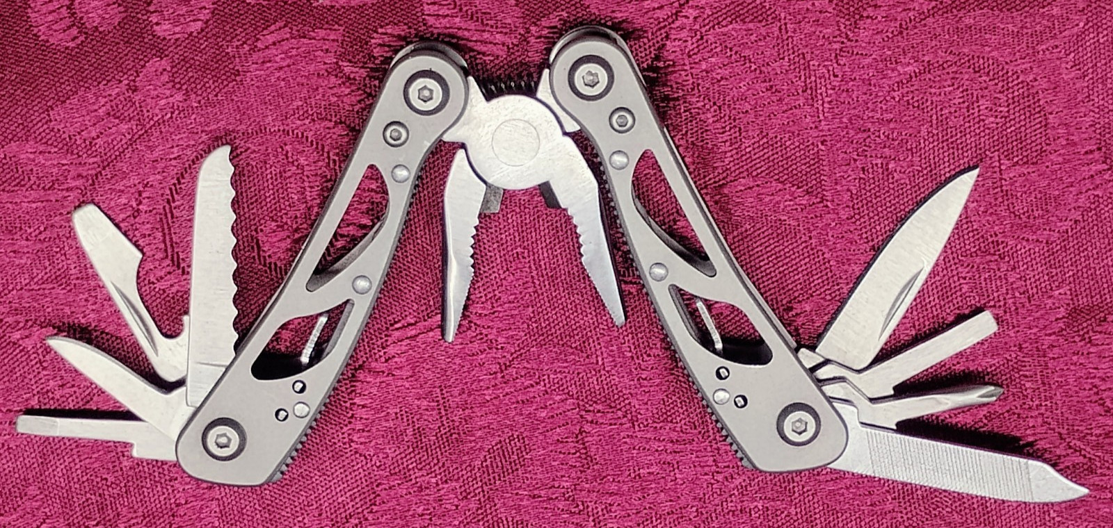Winchester Multi Tool Keychain Pocket Knife Fishing Hunting Shooting Mini Pliers