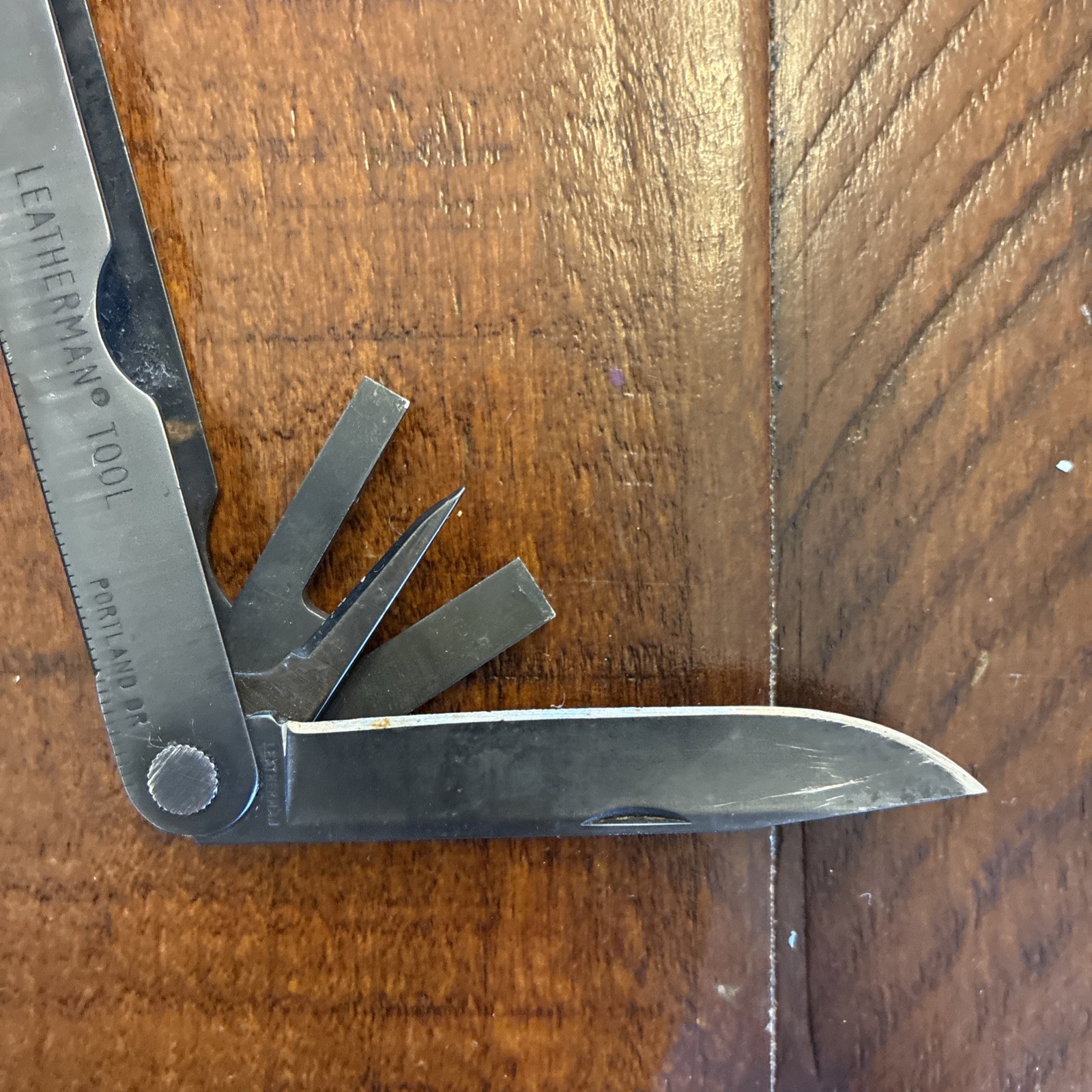 Vintage Leatherman PST BLACK OXIDE Multitool Portland OR USA 06/96 – Very Good