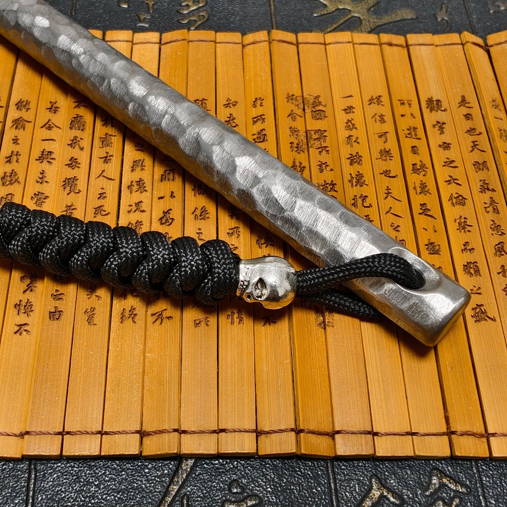 Handmade Solid Titanium Tactical EDC Self Defense Keychain – Legal Carry