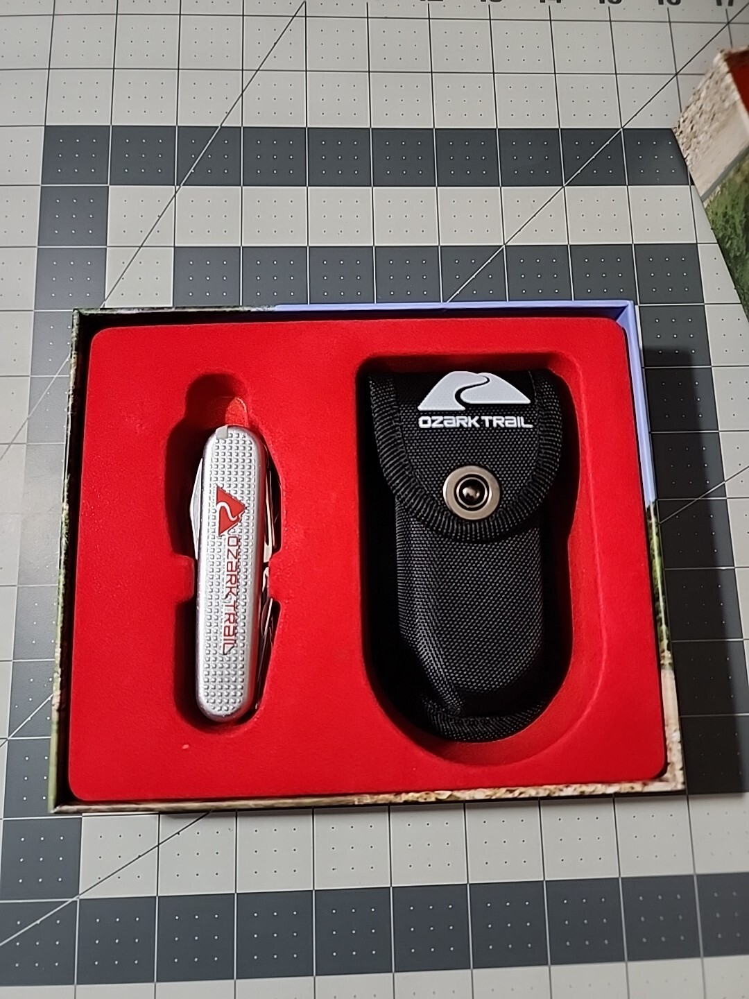 Ozark Trail Survival Knife 33-In-1 Multitool Survival Tool Pocket Knife Camping