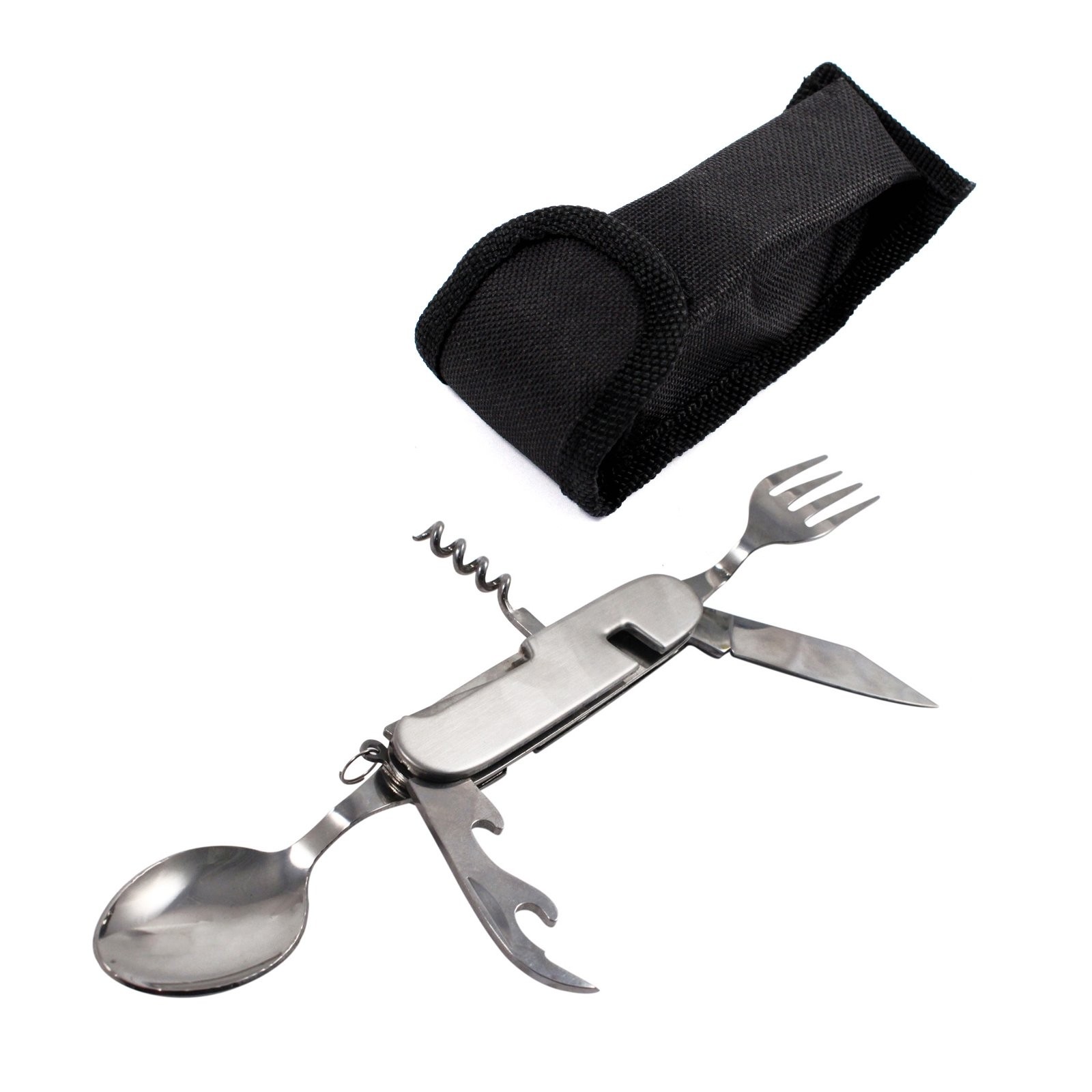 7 Function Deluxe Heavy Duty Camping Utensil Multi Tool