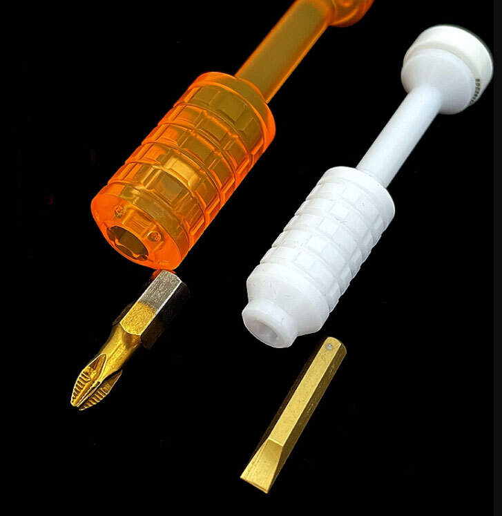 EDC Mini Screwdriver Portable Gadget Cross Bit Riding Equipment Gear Pocket Tool