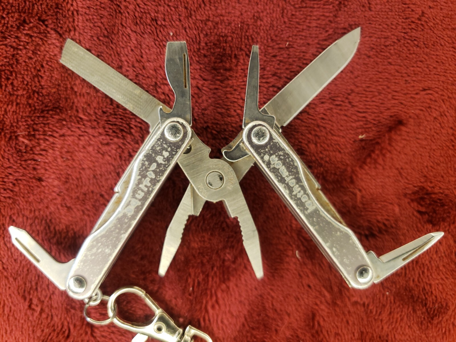 🔪 Leatherman Squirt P4 Multi-Tool Gray Keychain read