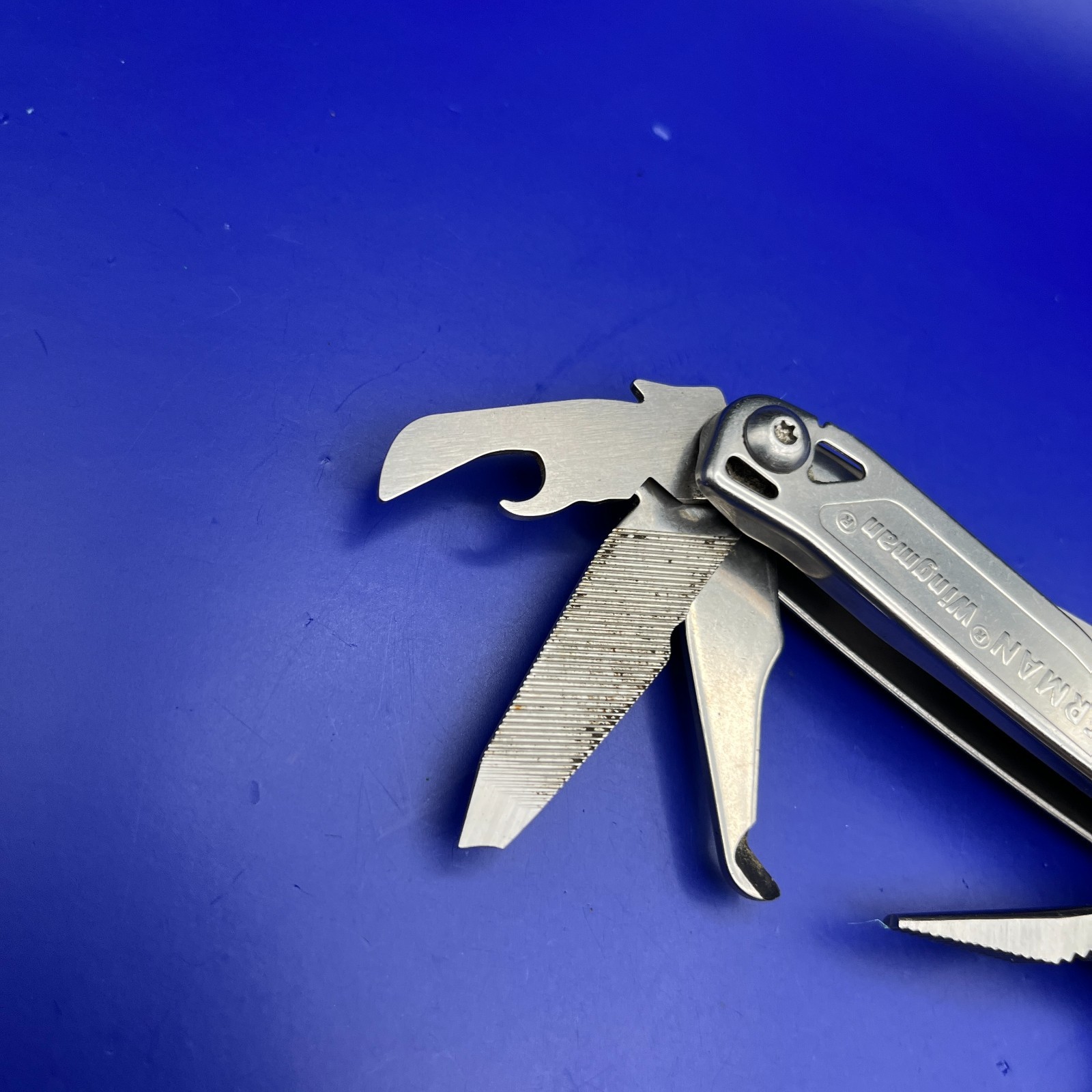 Leatherman Stainless Steel Wingman Multi Tool Scissors Knife Plier