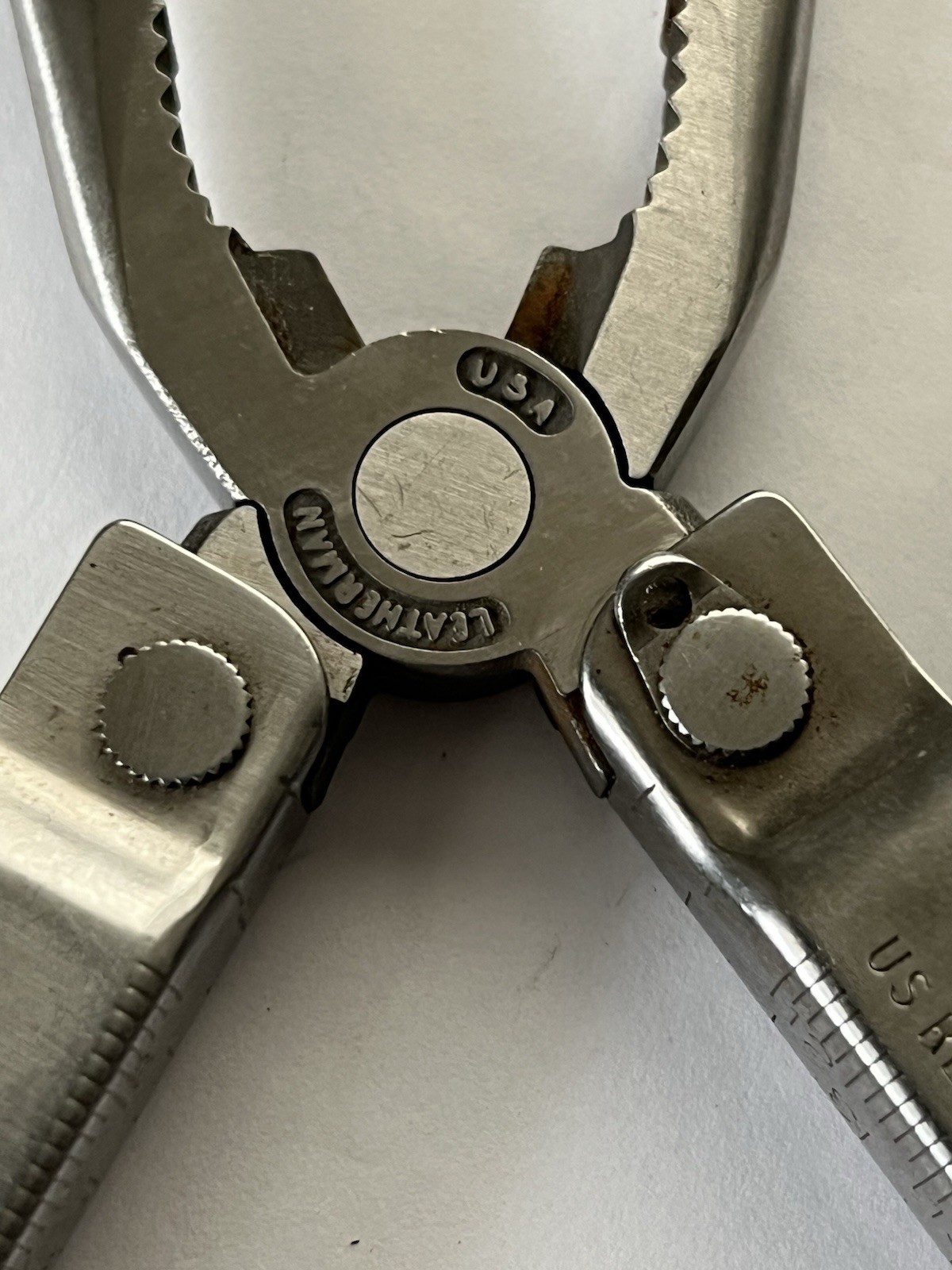 Leatherman Tool Stainless Multi-Tool Pliers Knife Ruler Straight 2in Blade