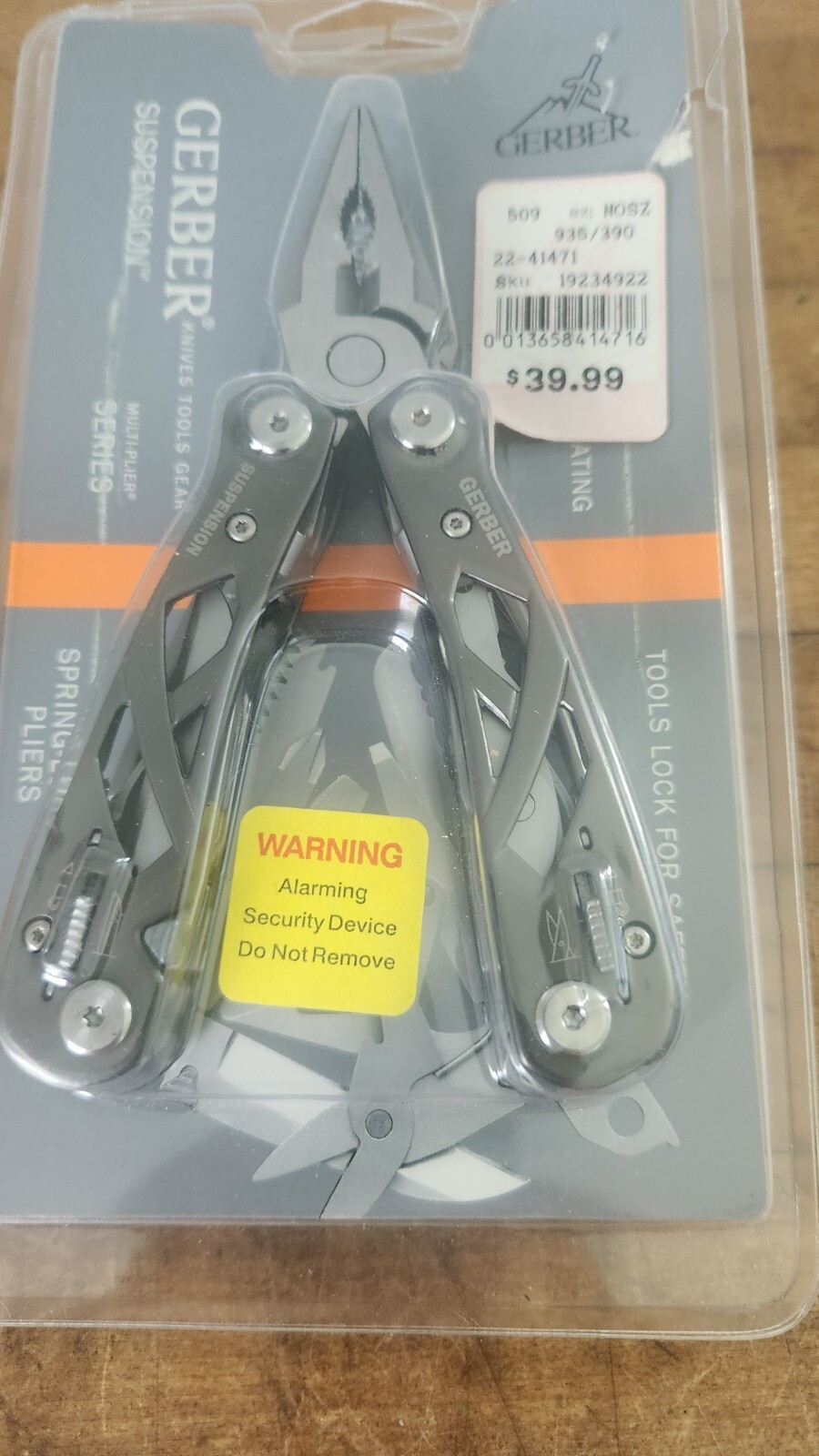 Gerber Suspension Gray Multi Tool Needle Nose Pliers NOS 2007