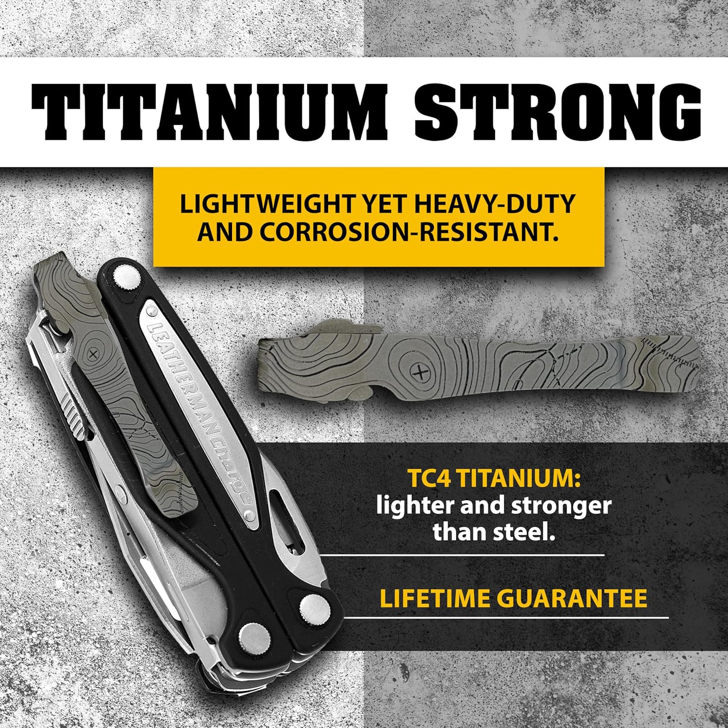 Pocket Clip Compatible with Leatherman Wave, Wave Plus+, Alpha, Surge & Charge A