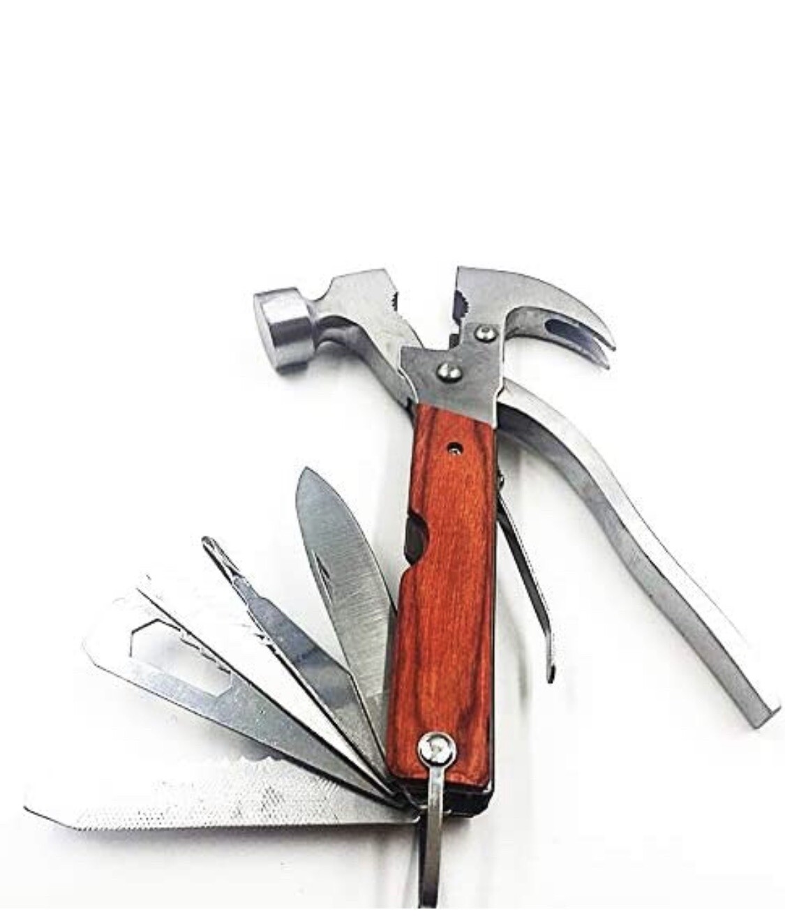 Pocket Hammer Multi All In One 13 Function Screwdriver Knife Pliers Wrench Allen