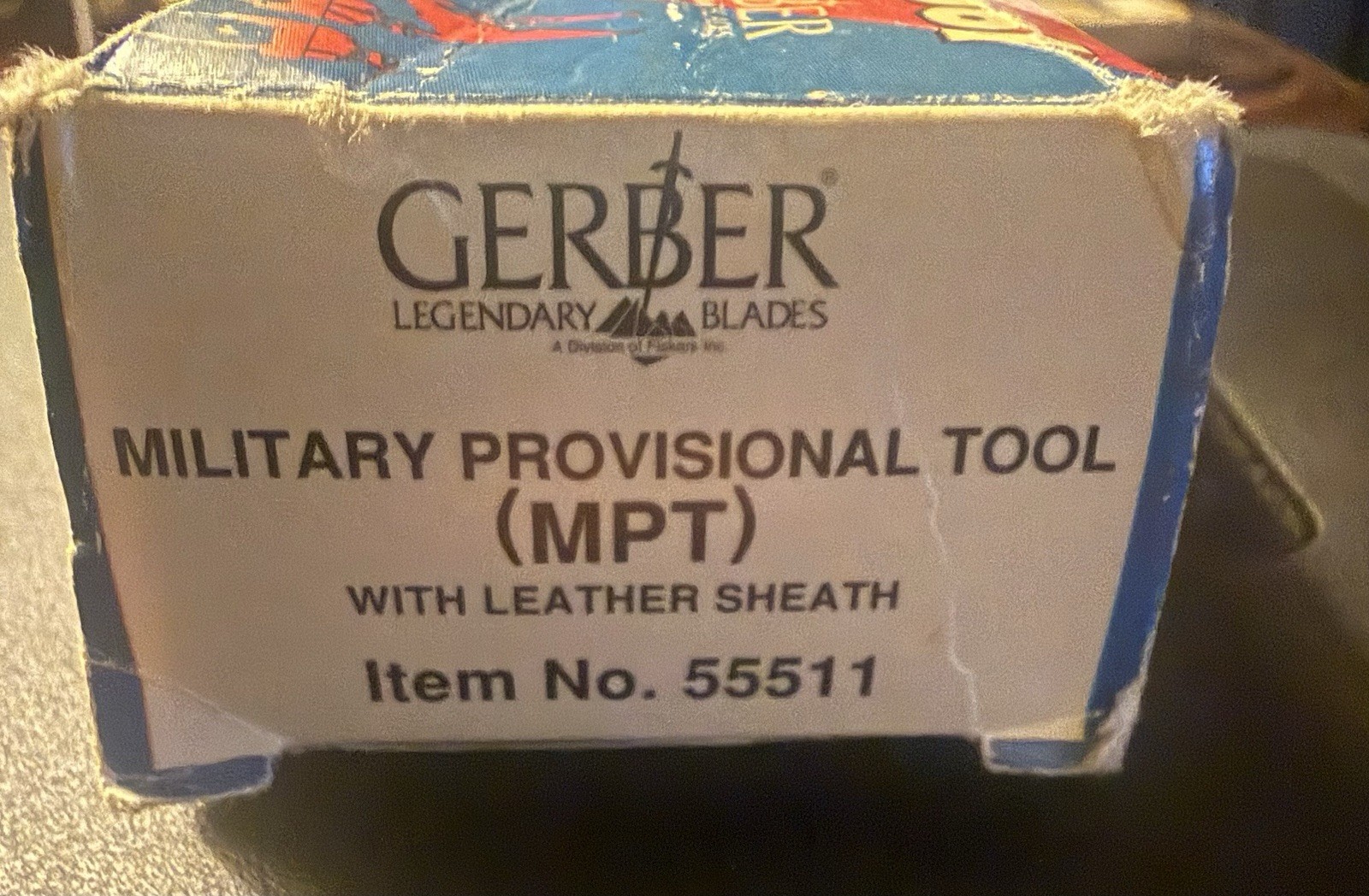 Vtg Gerber USA MPT 55511 Military Provisional Tool & Sheath Plier Multi-Tool