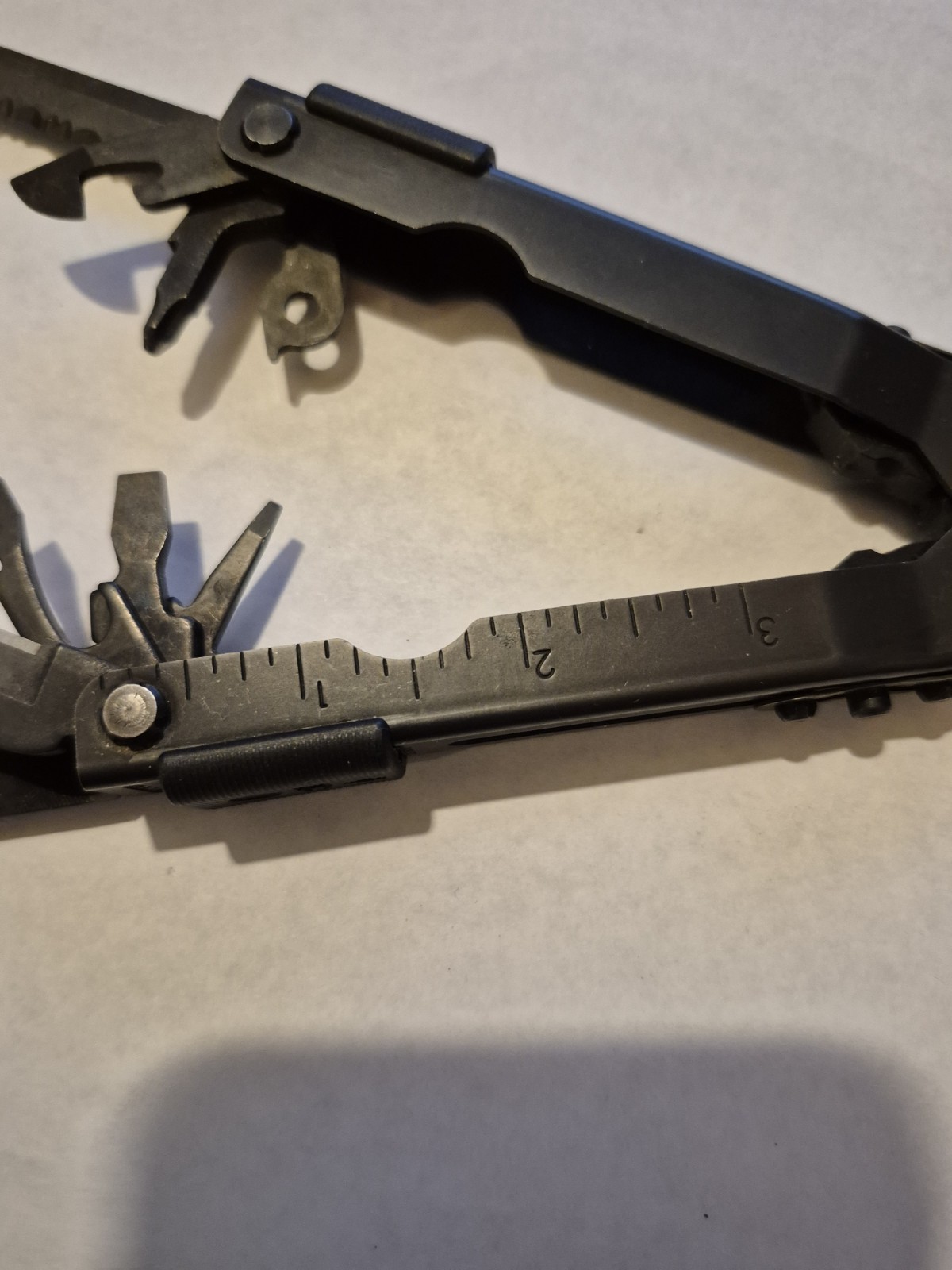 MILITARY ISSUE GERBER BLACK OXIDE MP600 NEEDLE NOSE PLIERS MULTI-TOOL