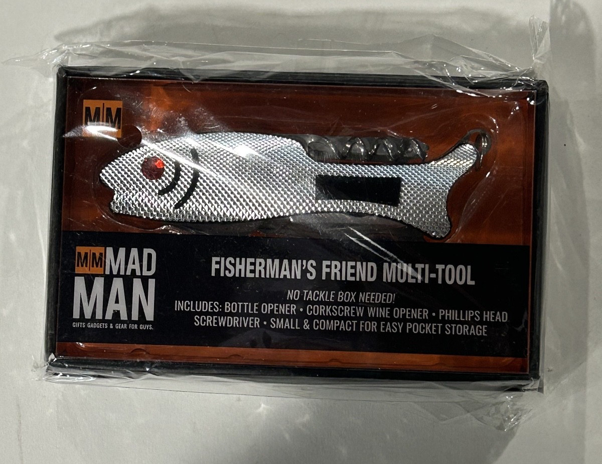 Mad Man Fisherman’s Friend Multi-Function Pocket Tool Multitool NEW IN BOX!