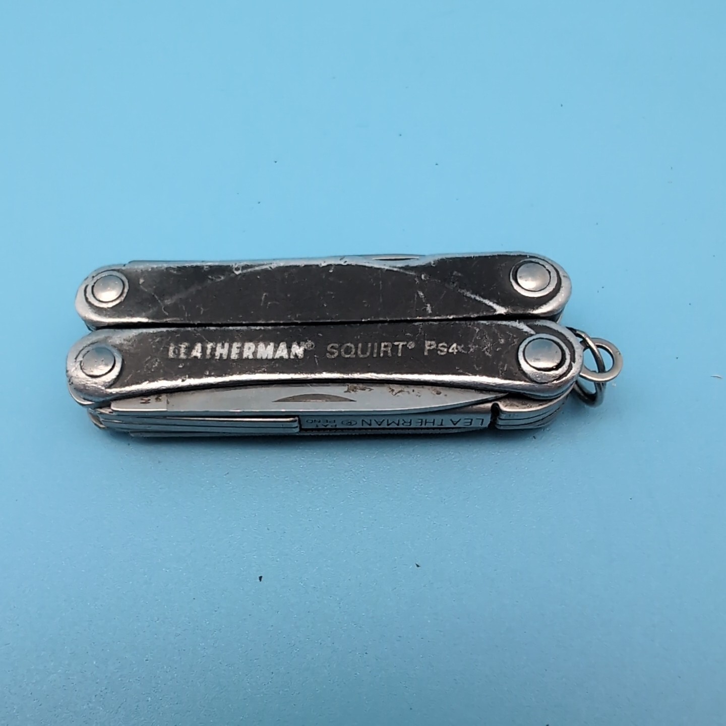Leatherman Squirt PS4 Multi Tool Knife Pliers Scissors MATTE BLACK Q91