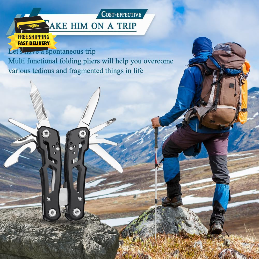 MINI Multitool Pliers, Christmas Birthday Gifts for Men Boyfriend Dad Husband Wo