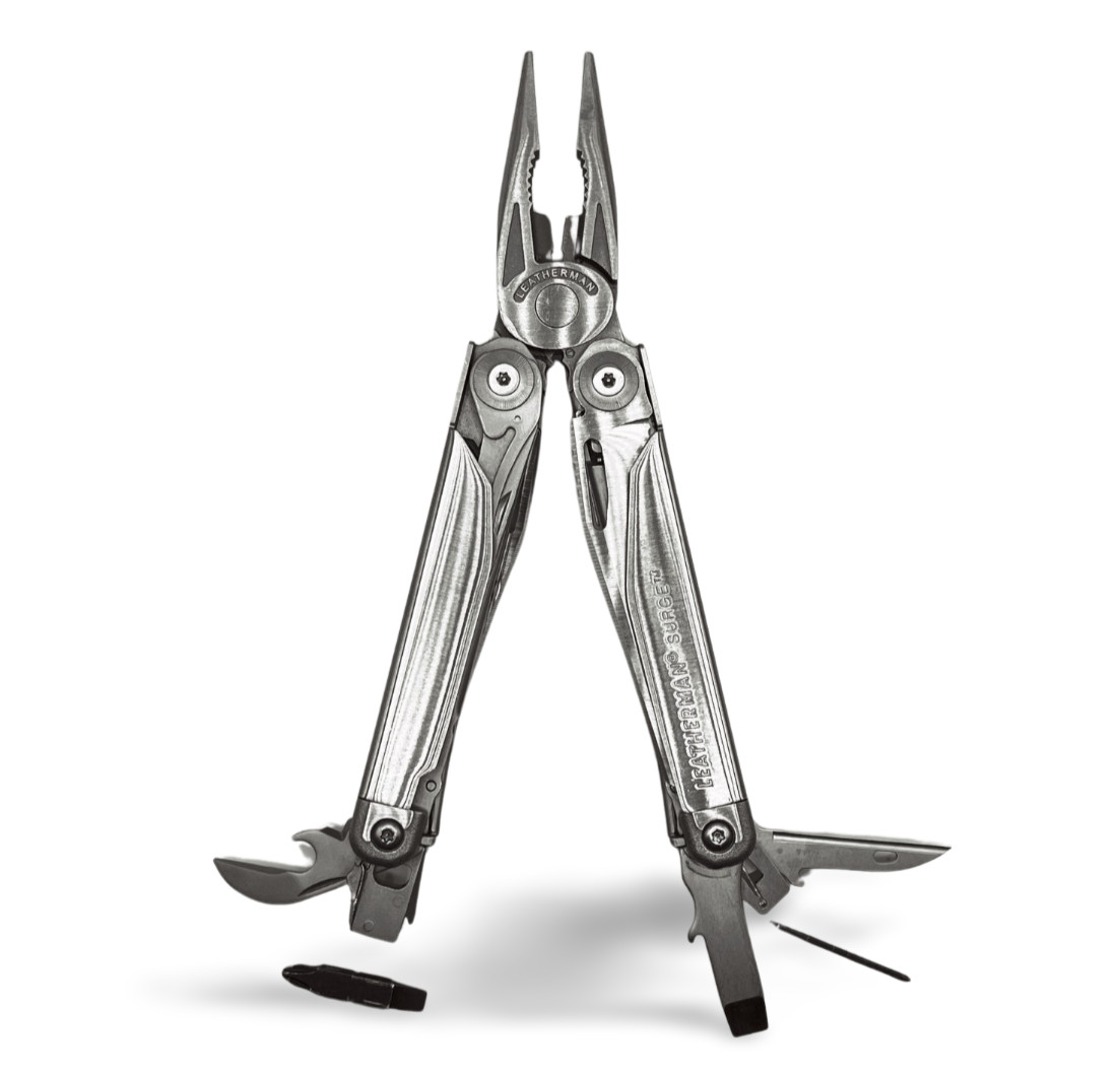 【LIKE NEW】Leatherman Surge multi-tool 1st Generation – Leather Sheath USA Made