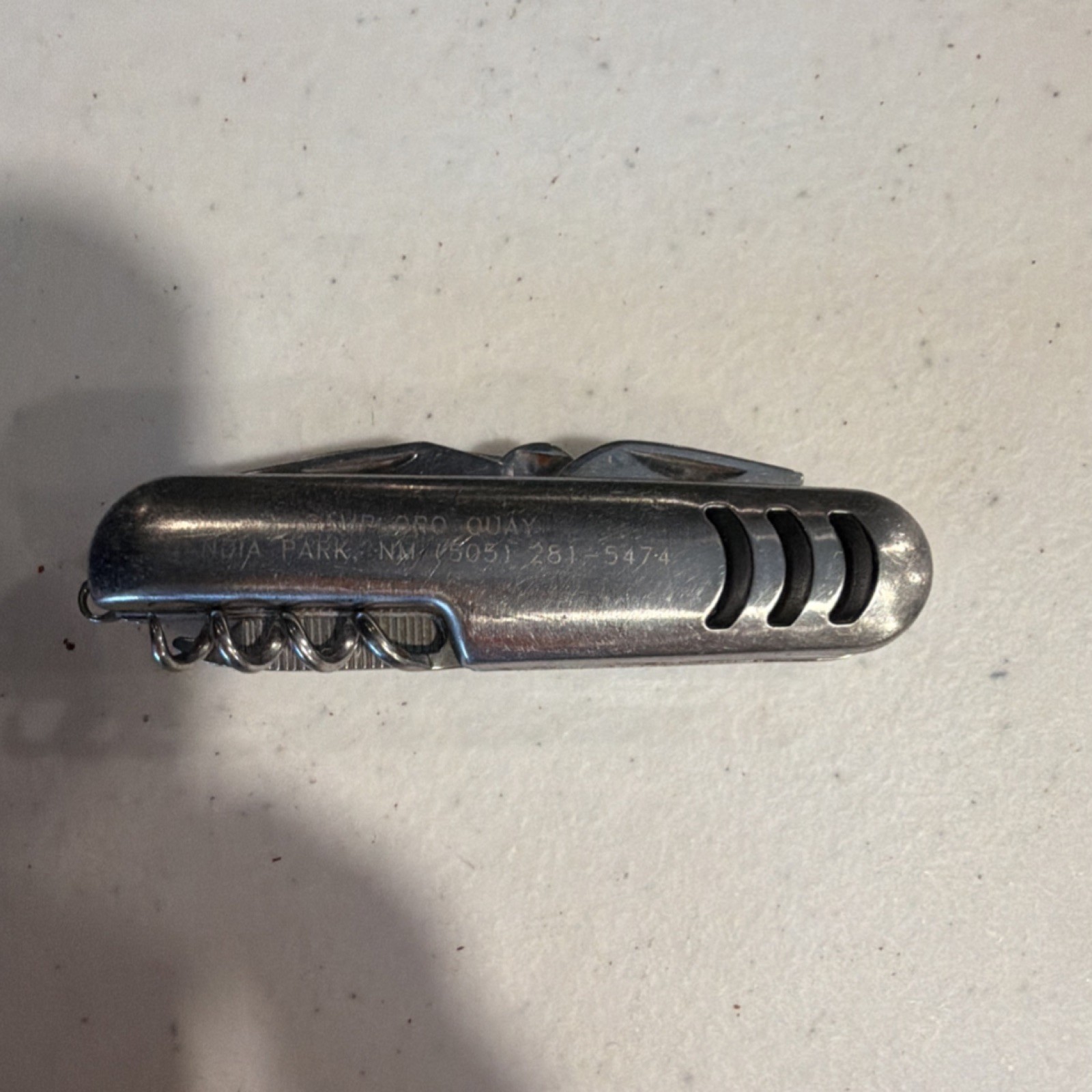 Victorinox Climber Swiss Army Knife Custom Engraved Camp Oro Quay Sandia Park NM