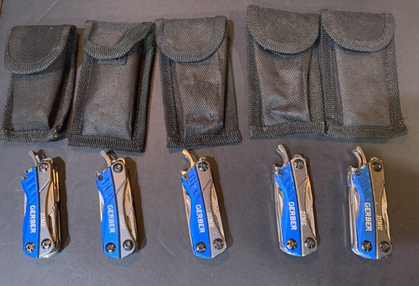 Gerber Dime Multi Tool Lot Of 5 USED