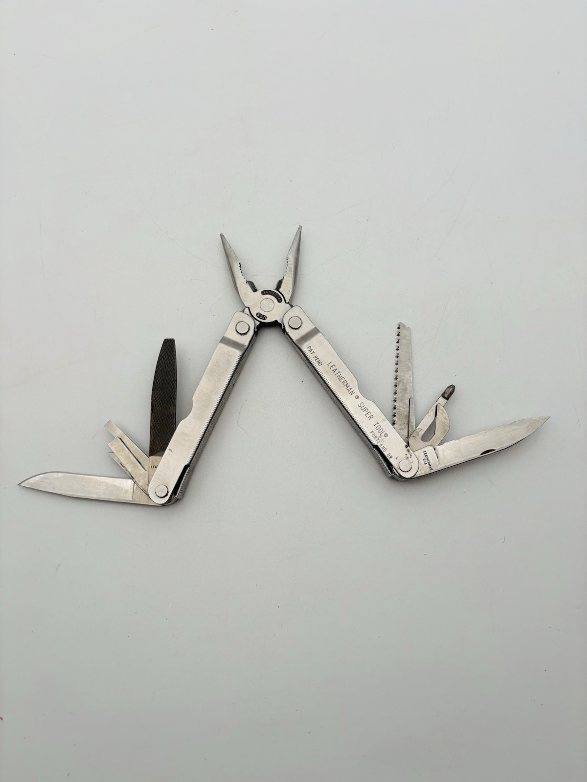 Leatherman Super Tool Original Multi-Tool, Pliers, Knife, Retired 08/97 USA