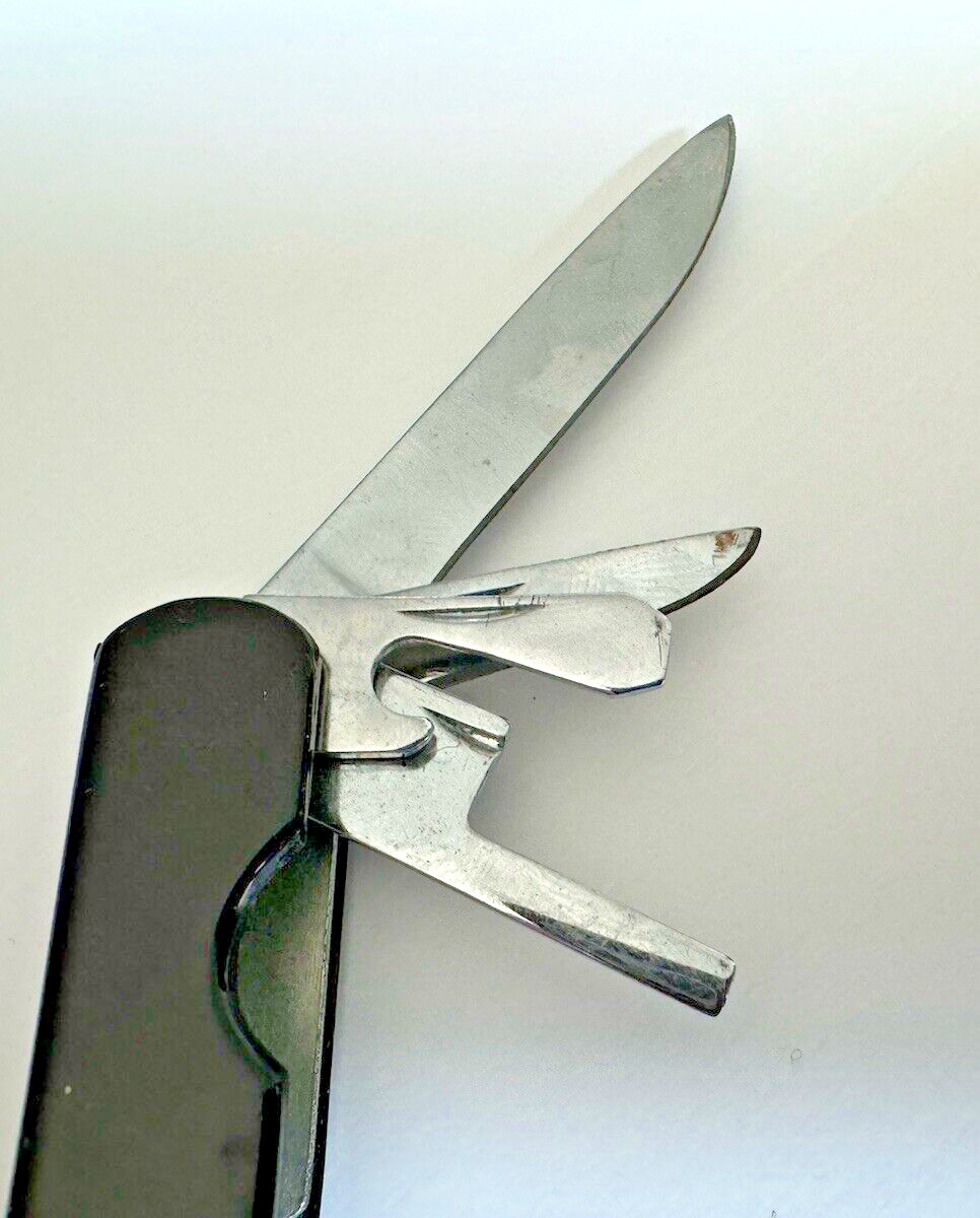 Pocket Multi-Tool with 12 Tools and Case – Pliers Cutters Opener Flat Head Knife