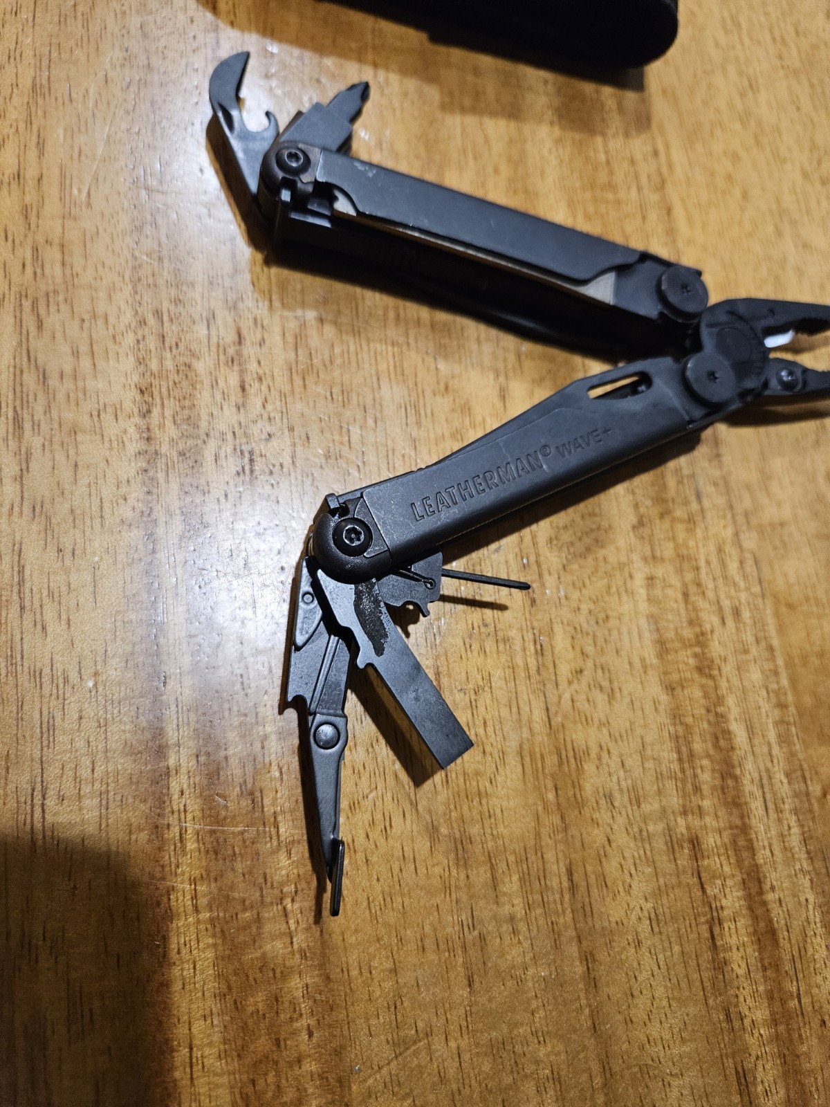 Leatherman Wave Plus + Multi-Tool! FAST SHIPPING! BLACK OXIDE! WITH SHEATH!
