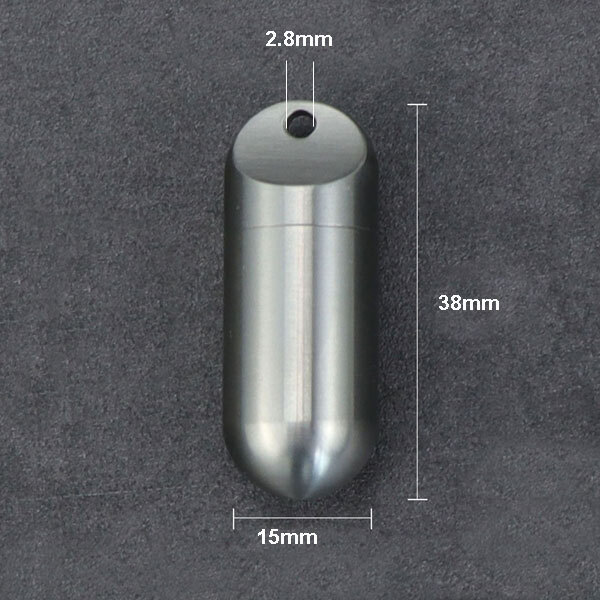 Outdoor Waterproof Box Portable Pendant Key Chain Seal Storage Container Box EDC
